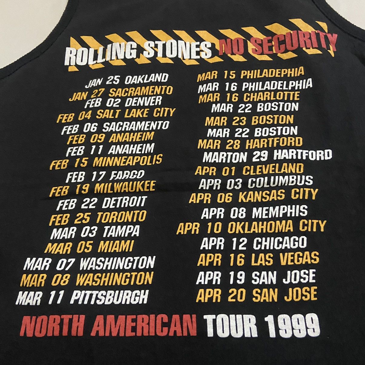 Band Tees Vintage 90s rolling stones tshirt sleeveless Size US M / EU 48-50 / 2 - 4 Thumbnail