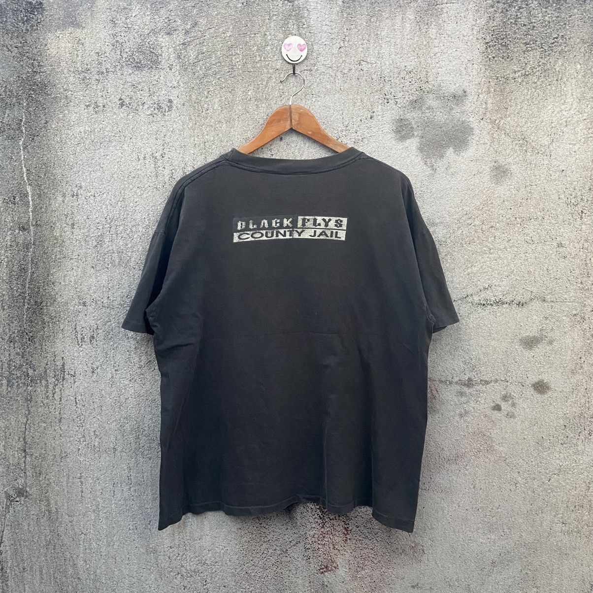Rap Tees Vintage 90s black flys country jail tshirt skateboard Size US XL / EU 56 / 4 - 2 Thumbnail