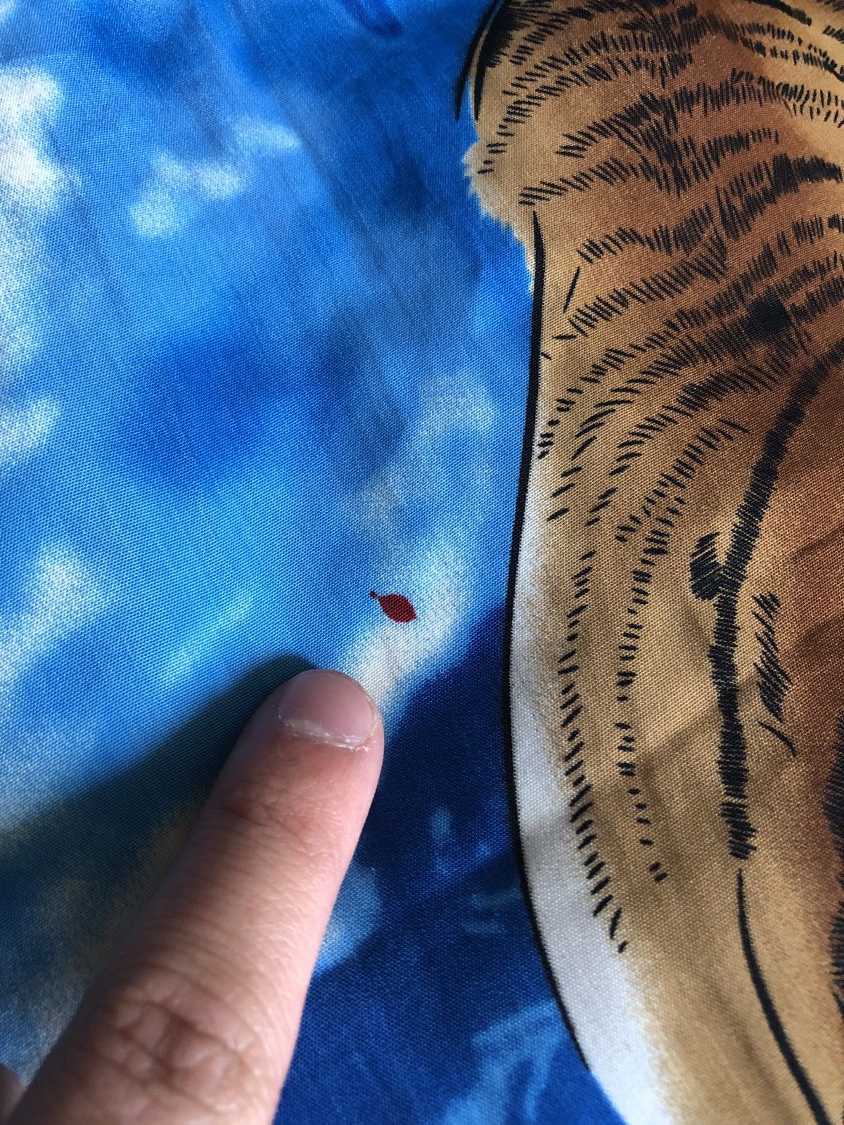 Japanese Brand × Vintage Vintage Japanese Style Tiger Dragon Print Short Sleeve Shirt Size US XXL / EU 58 / 5 - 5 Thumbnail