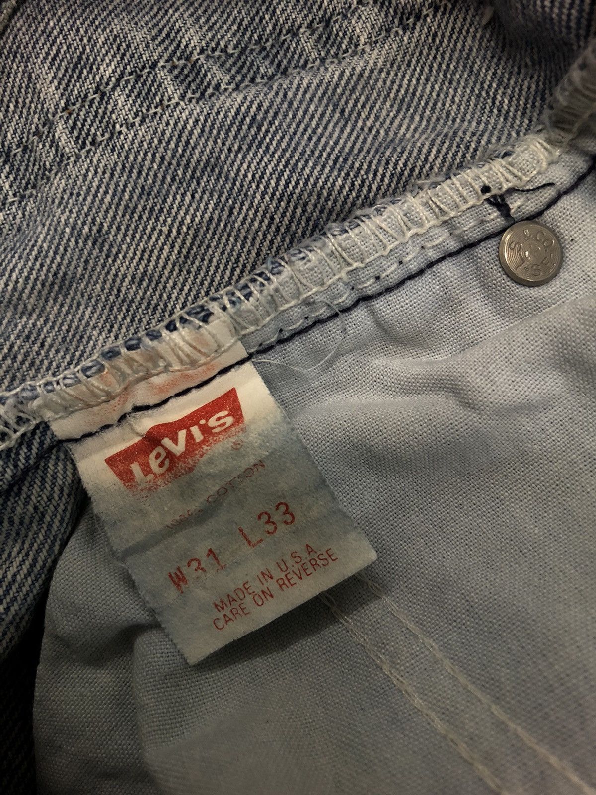 Levi's Vintage Clothing × Vintage Vintage Levis Oren Tag 517 Made in Usa Size US 31 - 7 Thumbnail