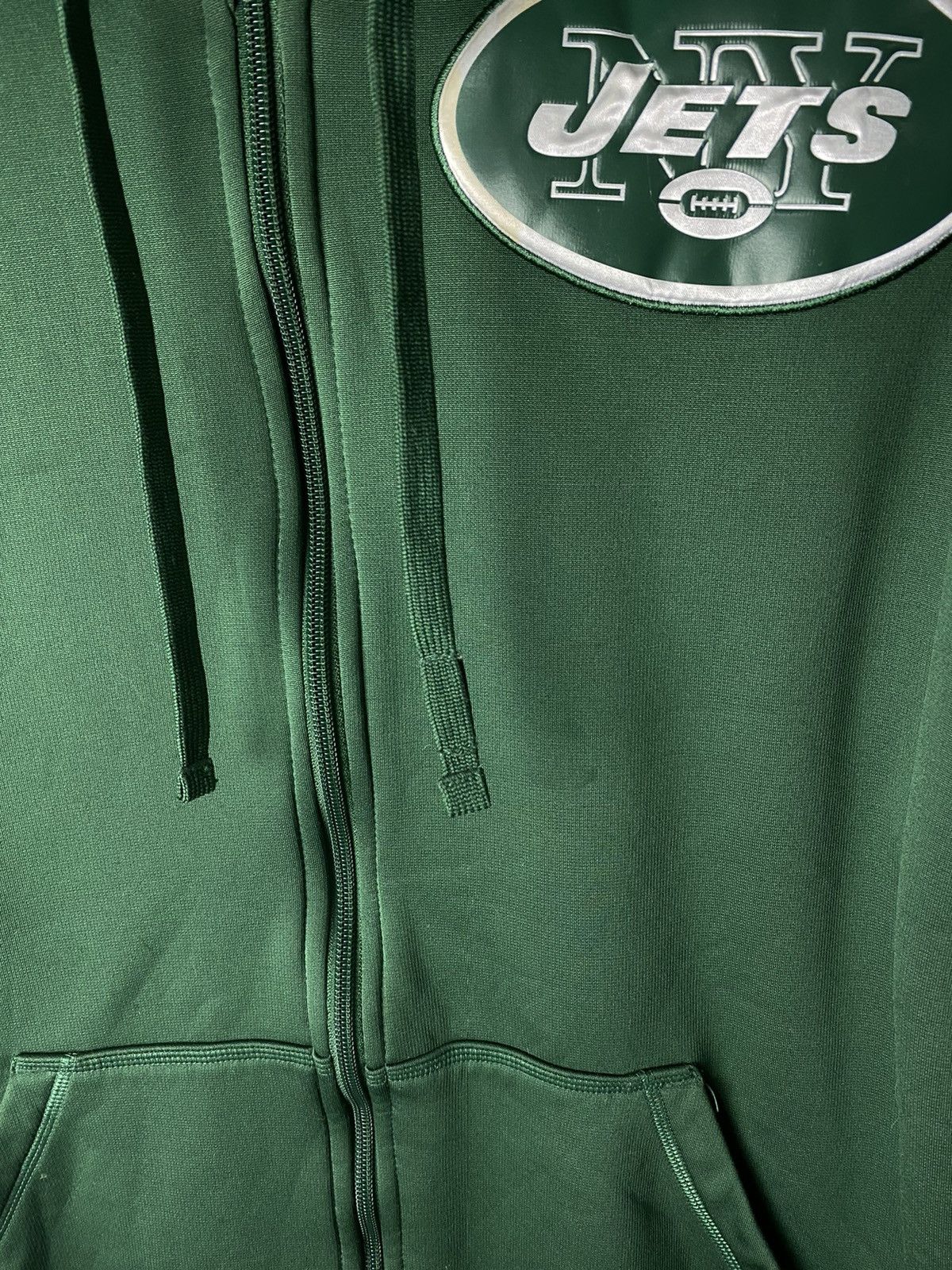 Vintage Nike NY Jets vintage hoodie size L Size US L / EU 52-54 / 3 - 6 Thumbnail