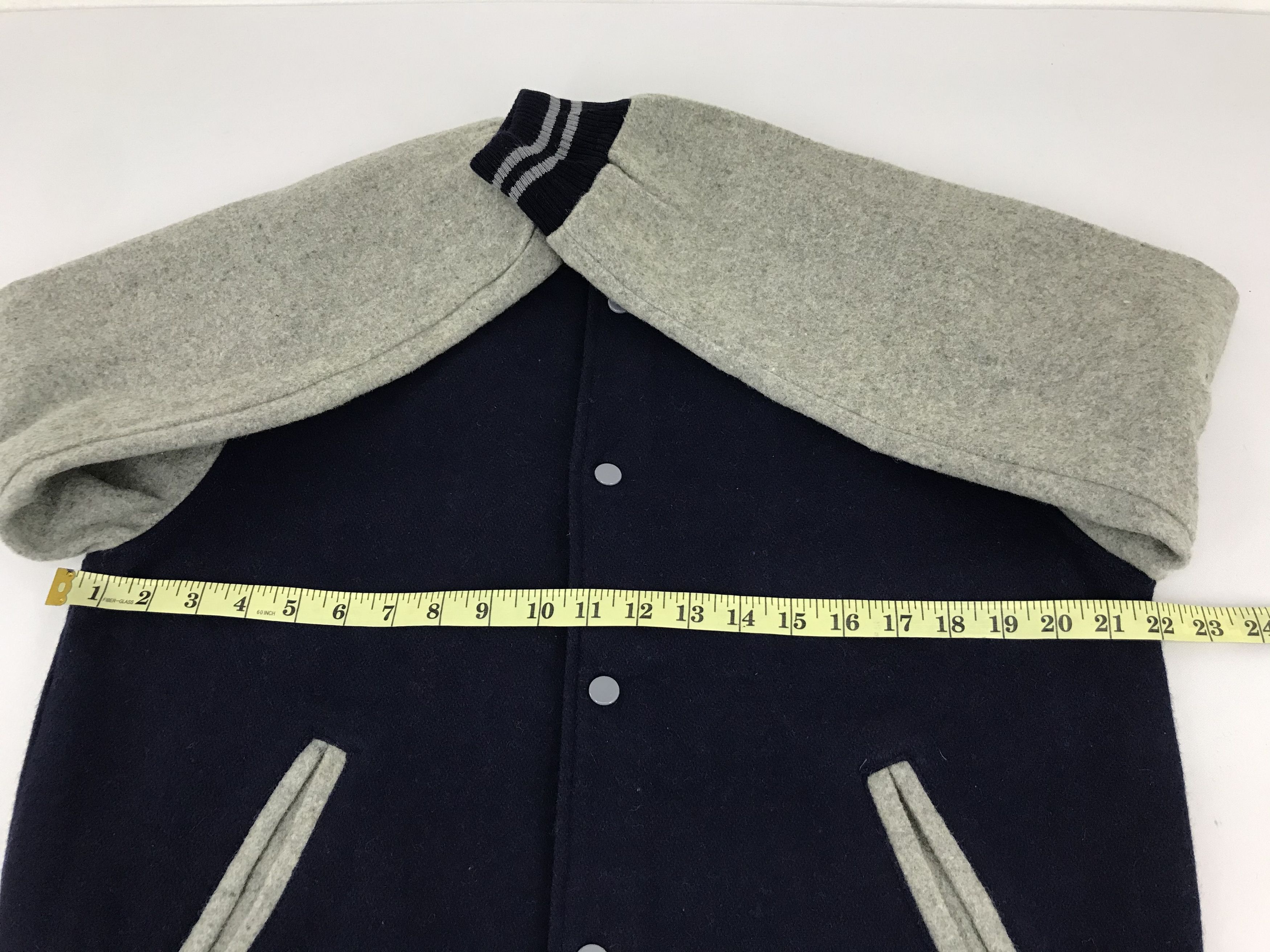 Japanese Brand × Vintage Vintage Lacrosse Varsity Jacket Wool With Quilted Inner Size US M / EU 48-50 / 2 - 7 Thumbnail