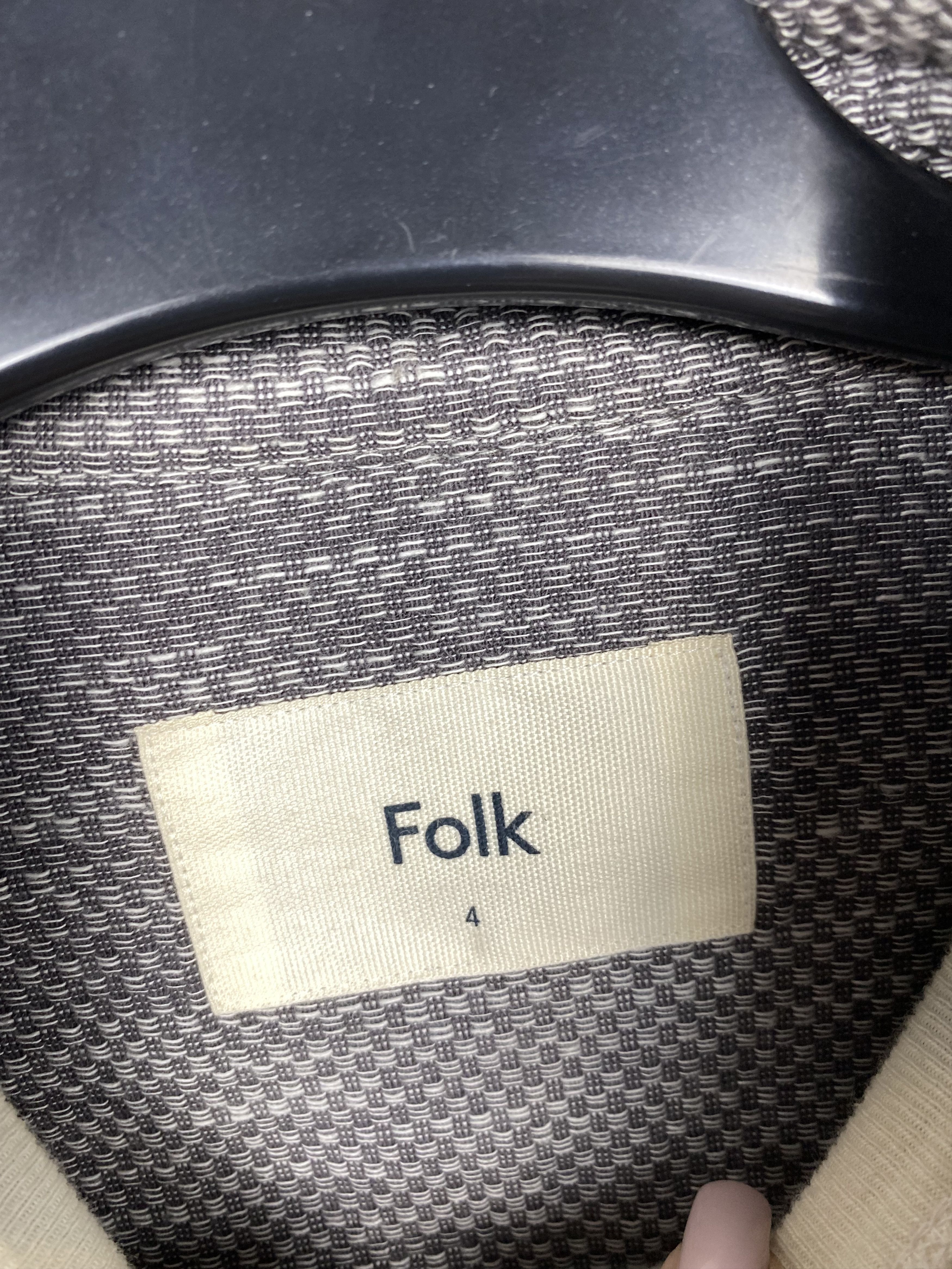 Folk Folk Mens Flannel Shirt Y2K Size US M / EU 48-50 / 2 - 3 Thumbnail