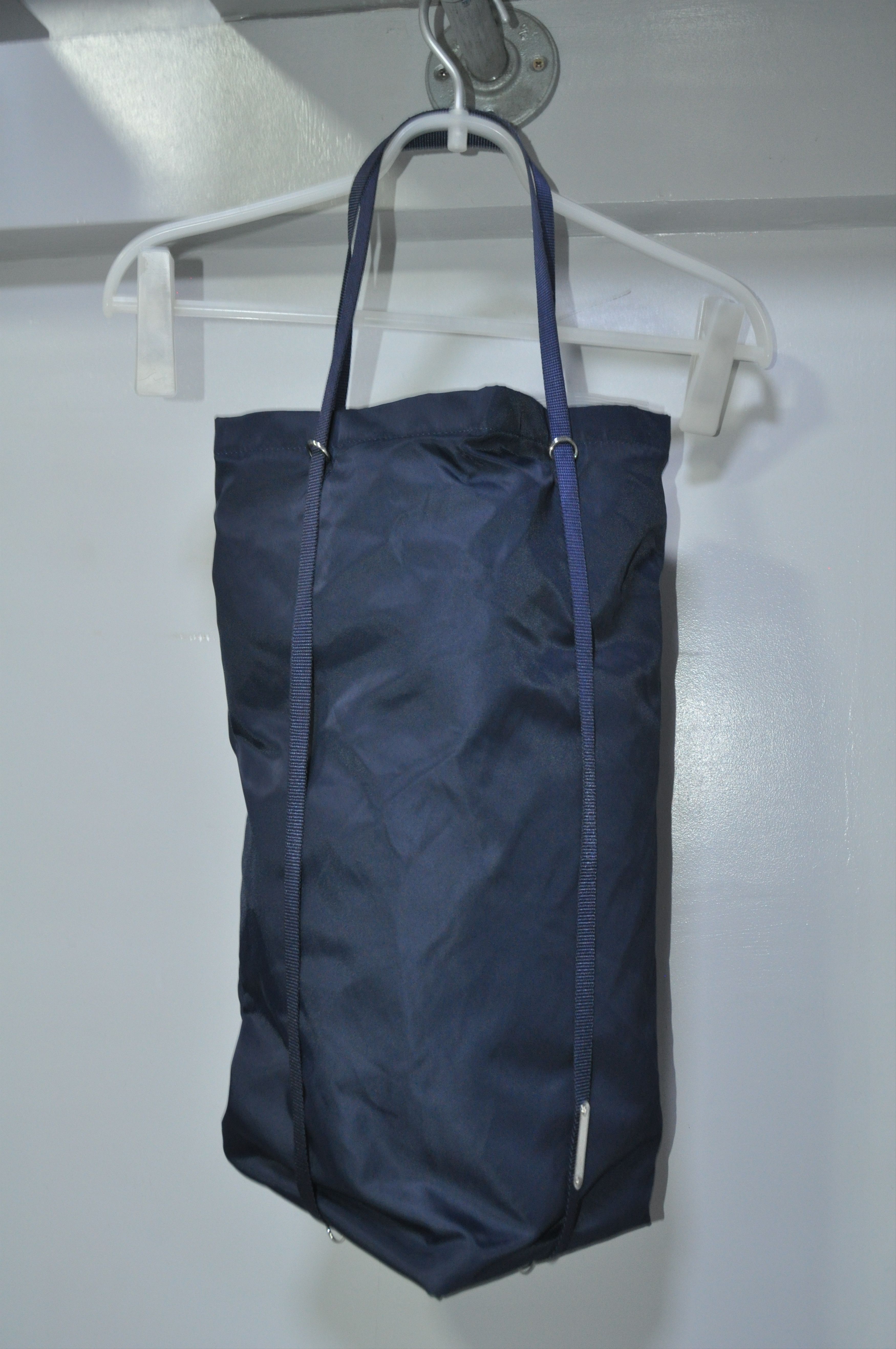 Helmut Lang - Vintage - Drawstring Bucket Bag in Navy, Men's