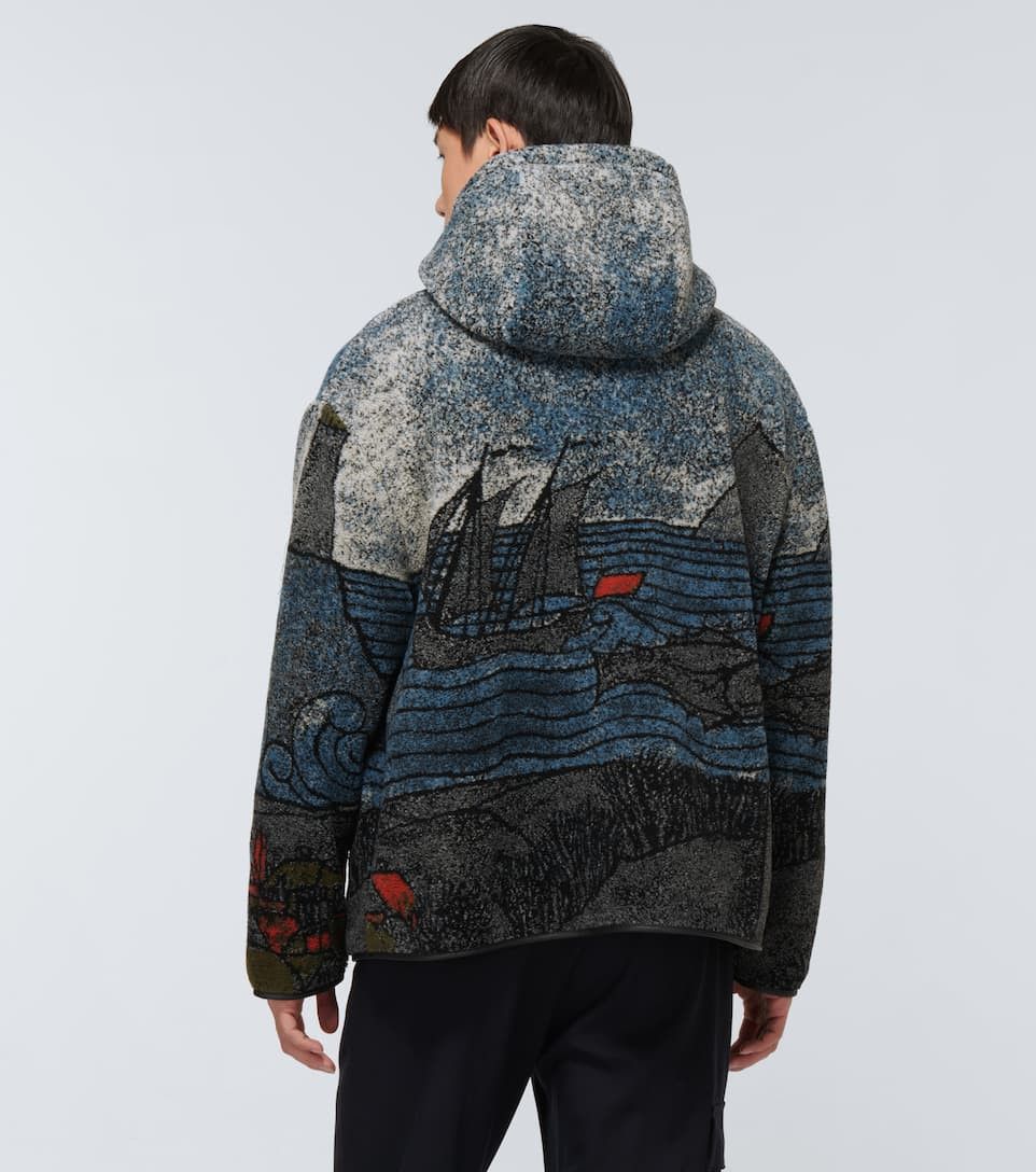 Loewe Lighthouse hooded fleece jacket Sz. L Size US L / EU 52-54 / 3 - 2 Thumbnail