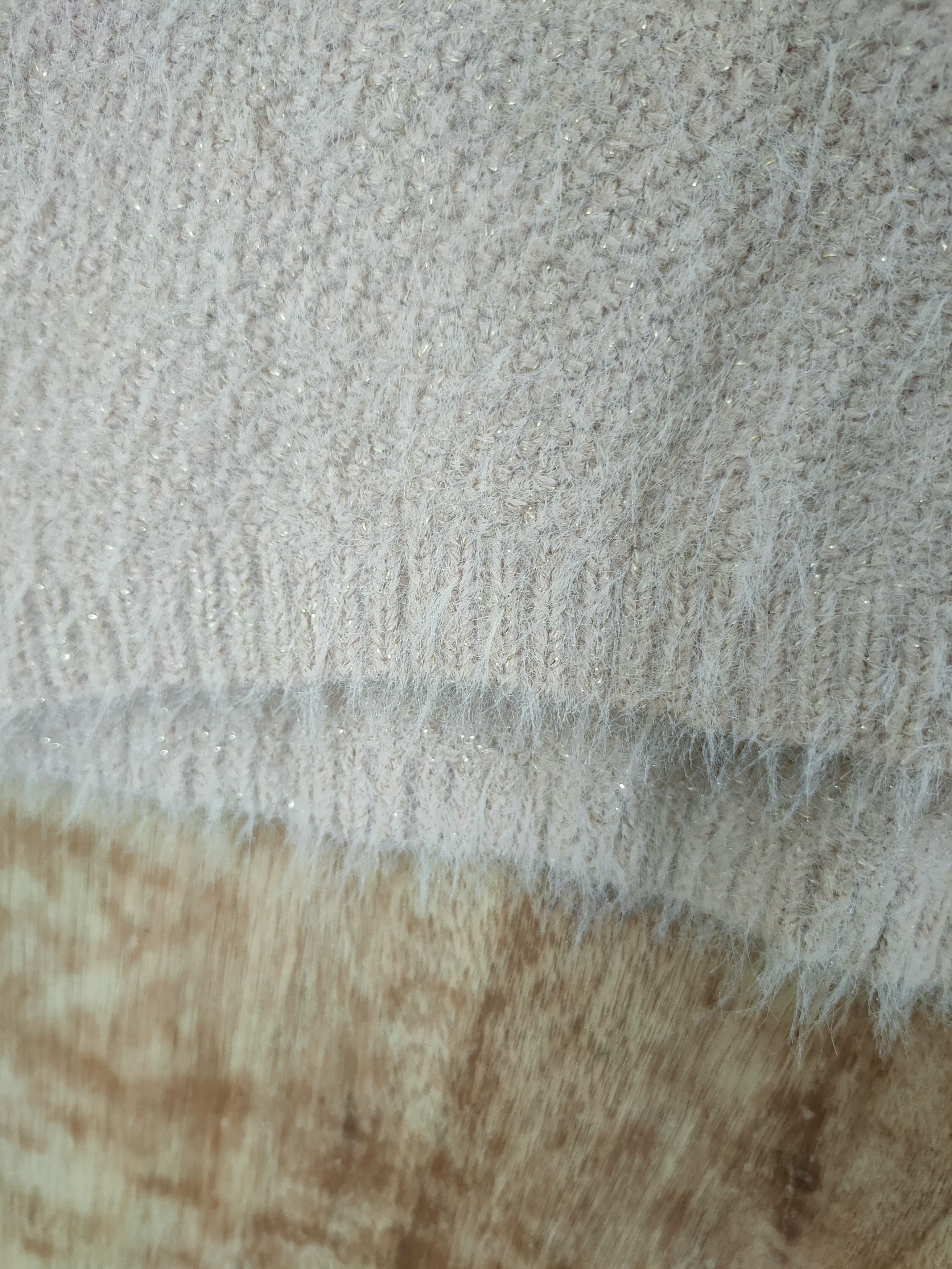 Homespun Knitwear D Persodea shag shaggy mohair soft fur knitwear #46-482 Size M / US 6-8 / IT 42-44 - 4 Thumbnail