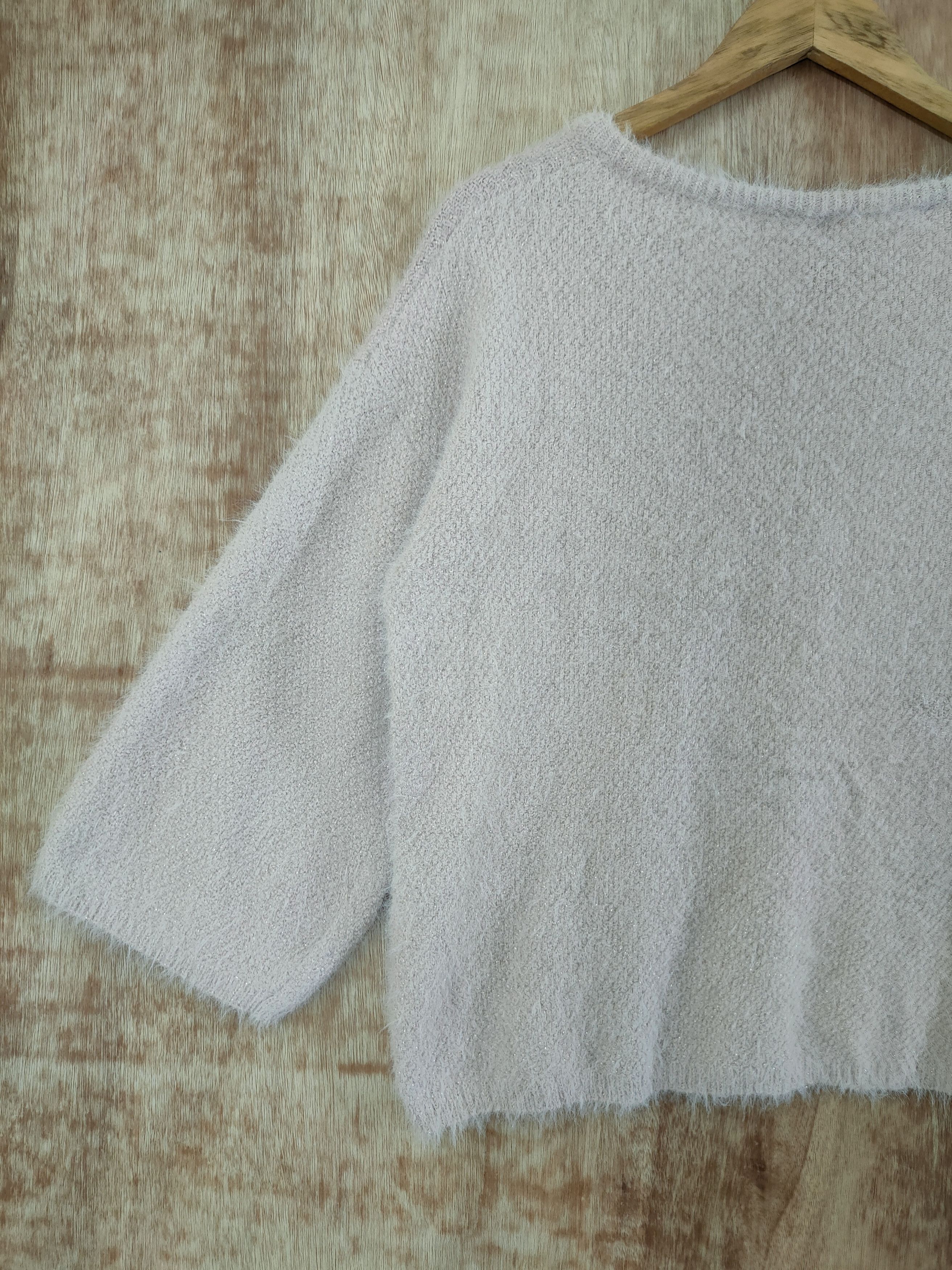 Homespun Knitwear D Persodea shag shaggy mohair soft fur knitwear #46-482 Size M / US 6-8 / IT 42-44 - 9 Thumbnail