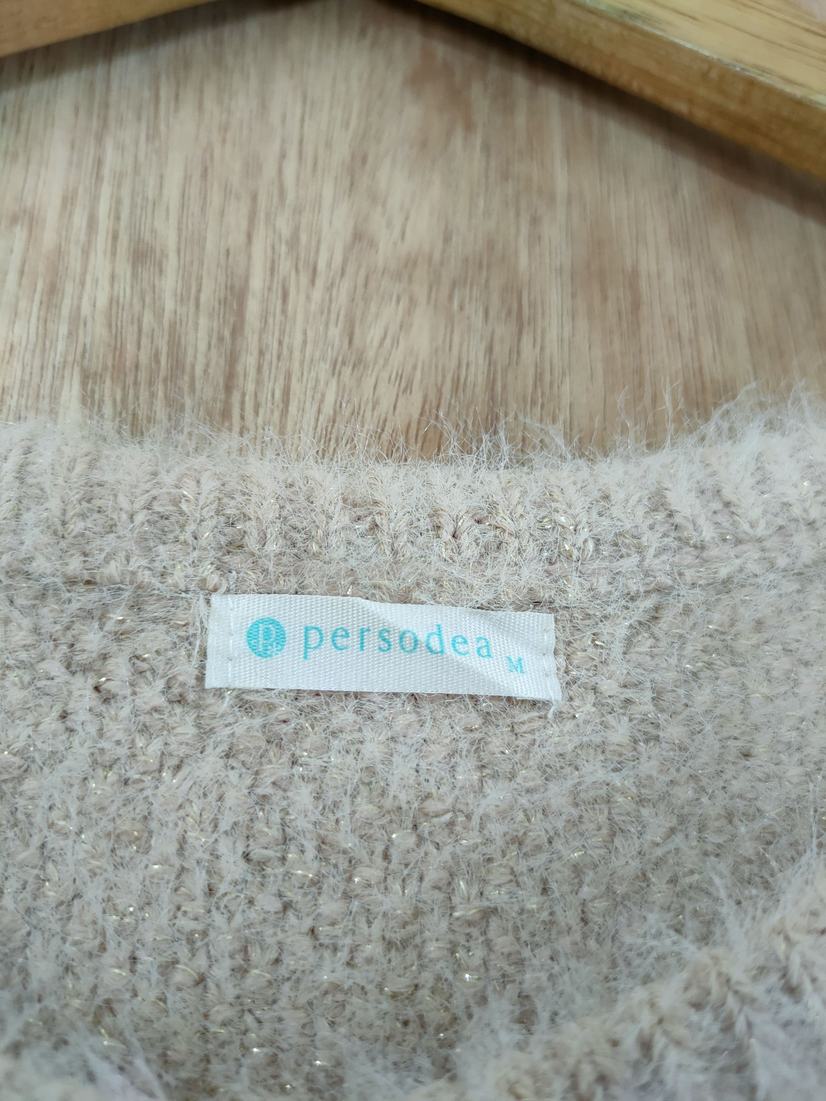 Homespun Knitwear D Persodea shag shaggy mohair soft fur knitwear #46-482 Size M / US 6-8 / IT 42-44 - 5 Thumbnail