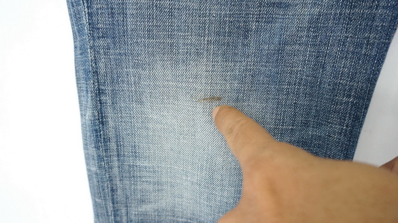 Japanese Brand Dope! TAKEO KIKUCHI Vtg Worn Distressed Patch Pocket Jeans Size US 30 / EU 46 - 8 Thumbnail