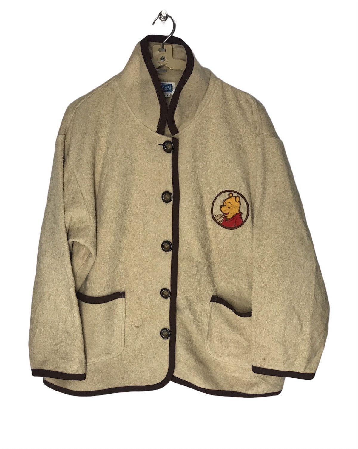Disney Winnie the Pooh fleece button up Size US M / EU 48-50 / 2 - 1 Thumbnail