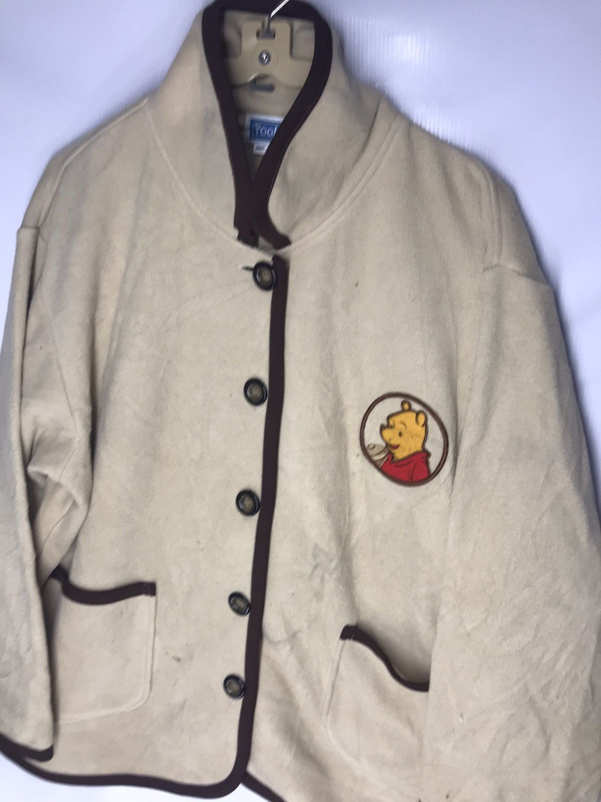 Disney Winnie the Pooh fleece button up Size US M / EU 48-50 / 2 - 5 Thumbnail
