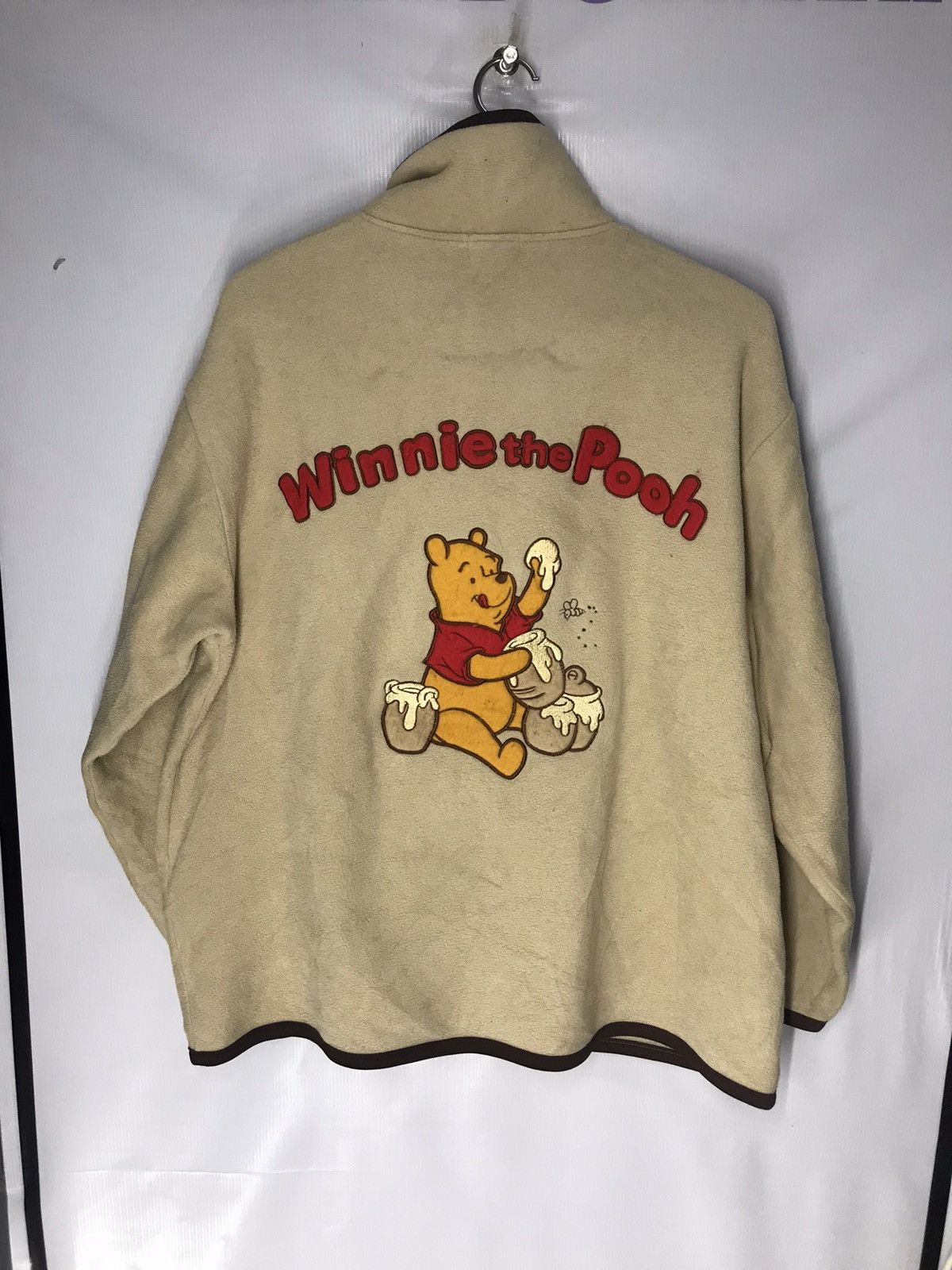 Disney Winnie the Pooh fleece button up Size US M / EU 48-50 / 2 - 8 Thumbnail