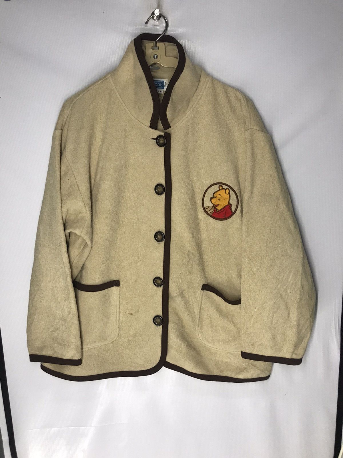 Disney Winnie the Pooh fleece button up Size US M / EU 48-50 / 2 - 7 Thumbnail