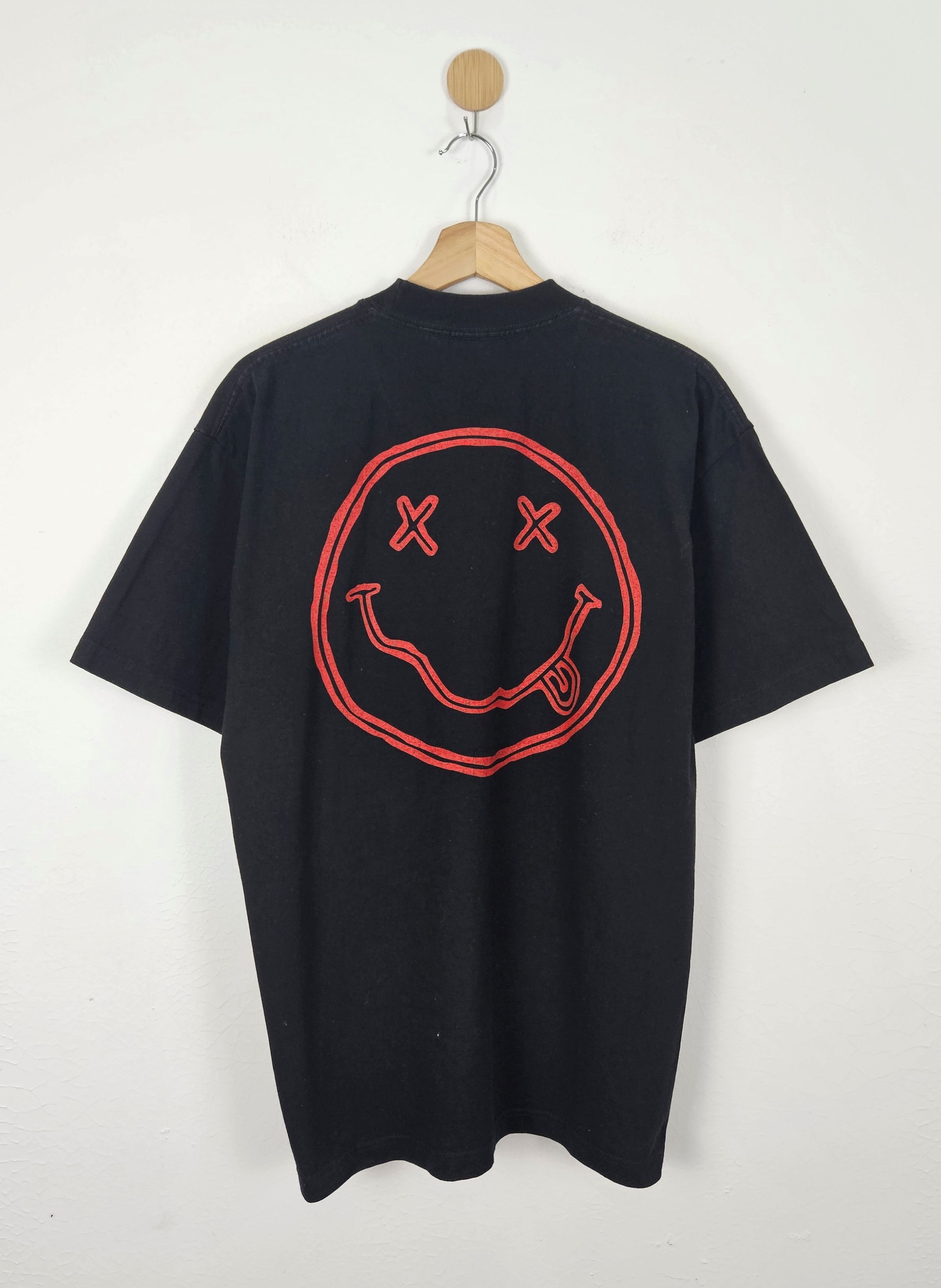 Band Tees × Vintage Vintage Kurt Cobain Nirvana Note Boodah shirt Size US L / EU 52-54 / 3 - 2 Thumbnail