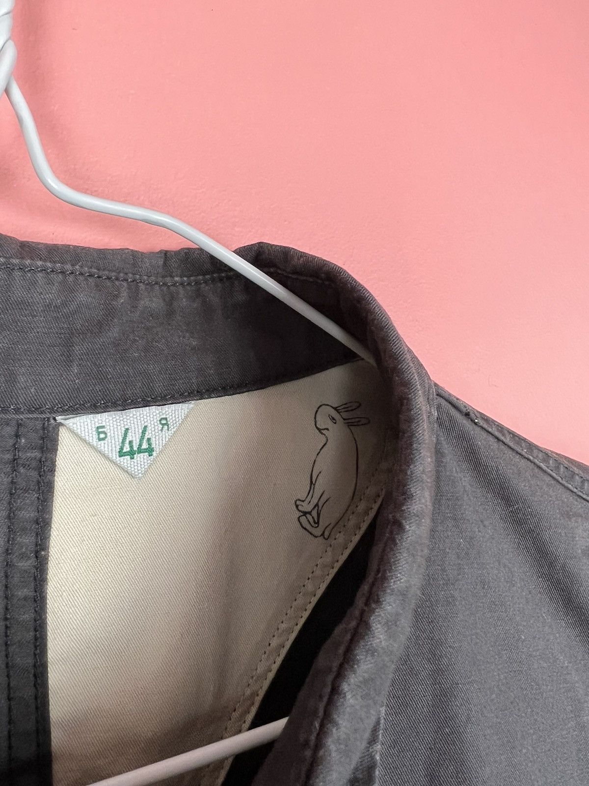 Japanese Brand Black rabbit short over shirt streetwear hype japan stile Size US S / EU 44-46 / 1 - 2 Thumbnail