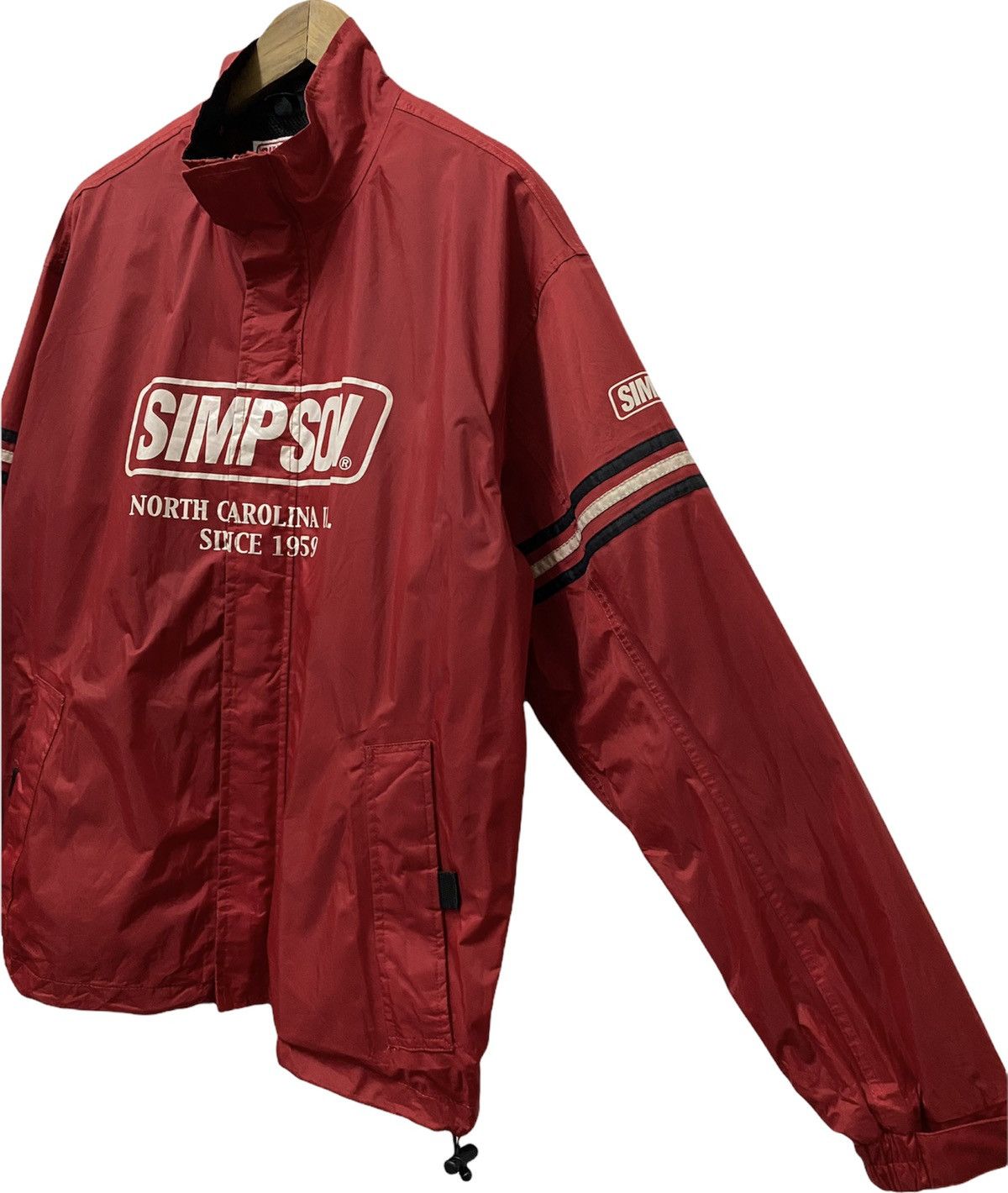 Vintage 🛒NEED GONE🛒VINTAGE SIMPSON USA RACING SPECIALITIES JACKET Size US L / EU 52-54 / 3 - 6 Thumbnail