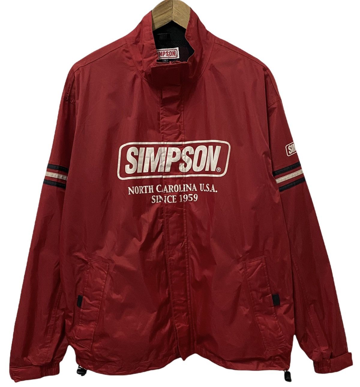 Vintage 🛒NEED GONE🛒VINTAGE SIMPSON USA RACING SPECIALITIES JACKET Size US L / EU 52-54 / 3 - 1 Thumbnail
