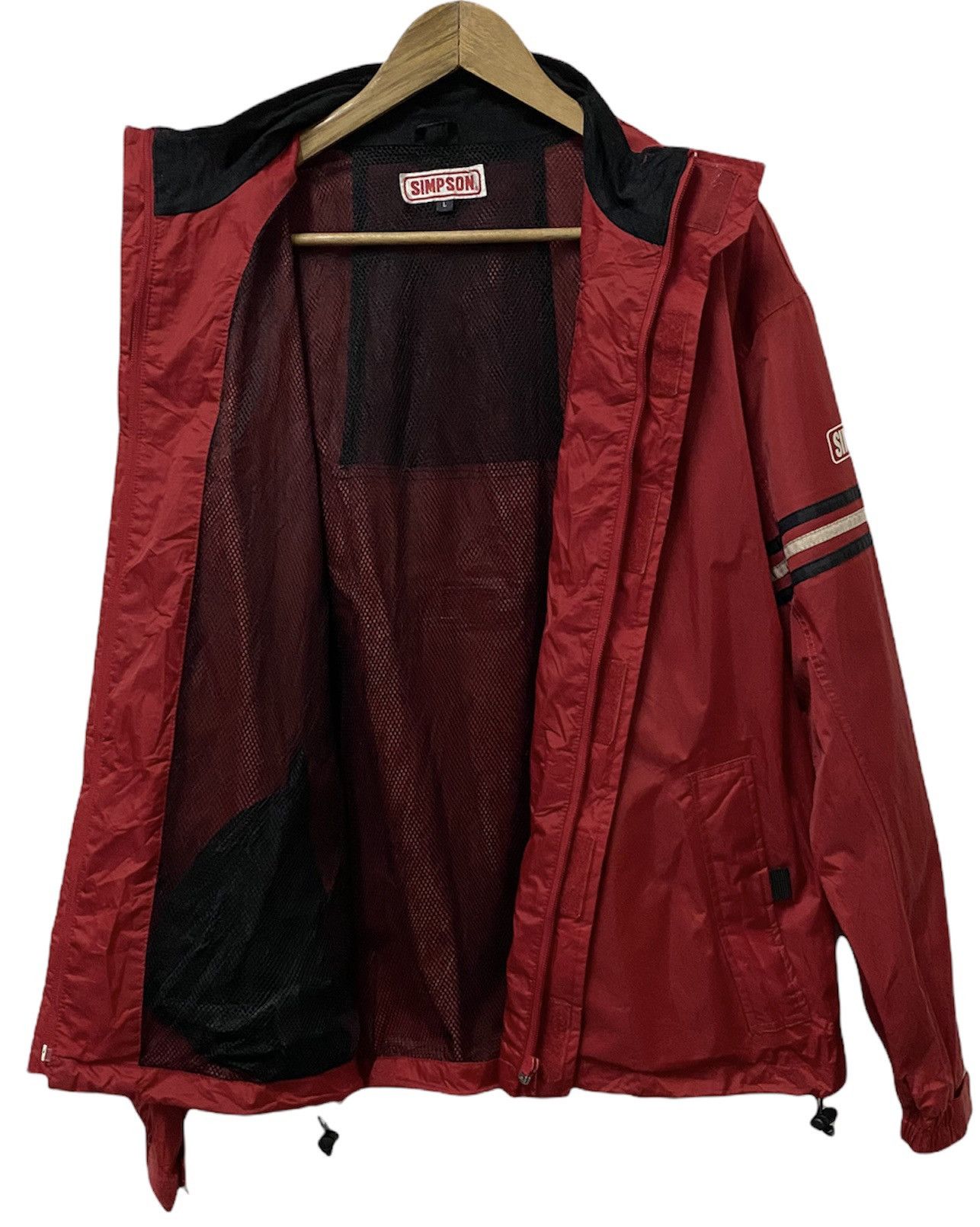 Vintage 🛒NEED GONE🛒VINTAGE SIMPSON USA RACING SPECIALITIES JACKET Size US L / EU 52-54 / 3 - 7 Thumbnail