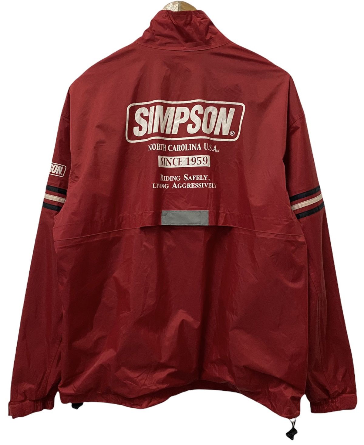 Vintage 🛒NEED GONE🛒VINTAGE SIMPSON USA RACING SPECIALITIES JACKET Size US L / EU 52-54 / 3 - 2 Thumbnail