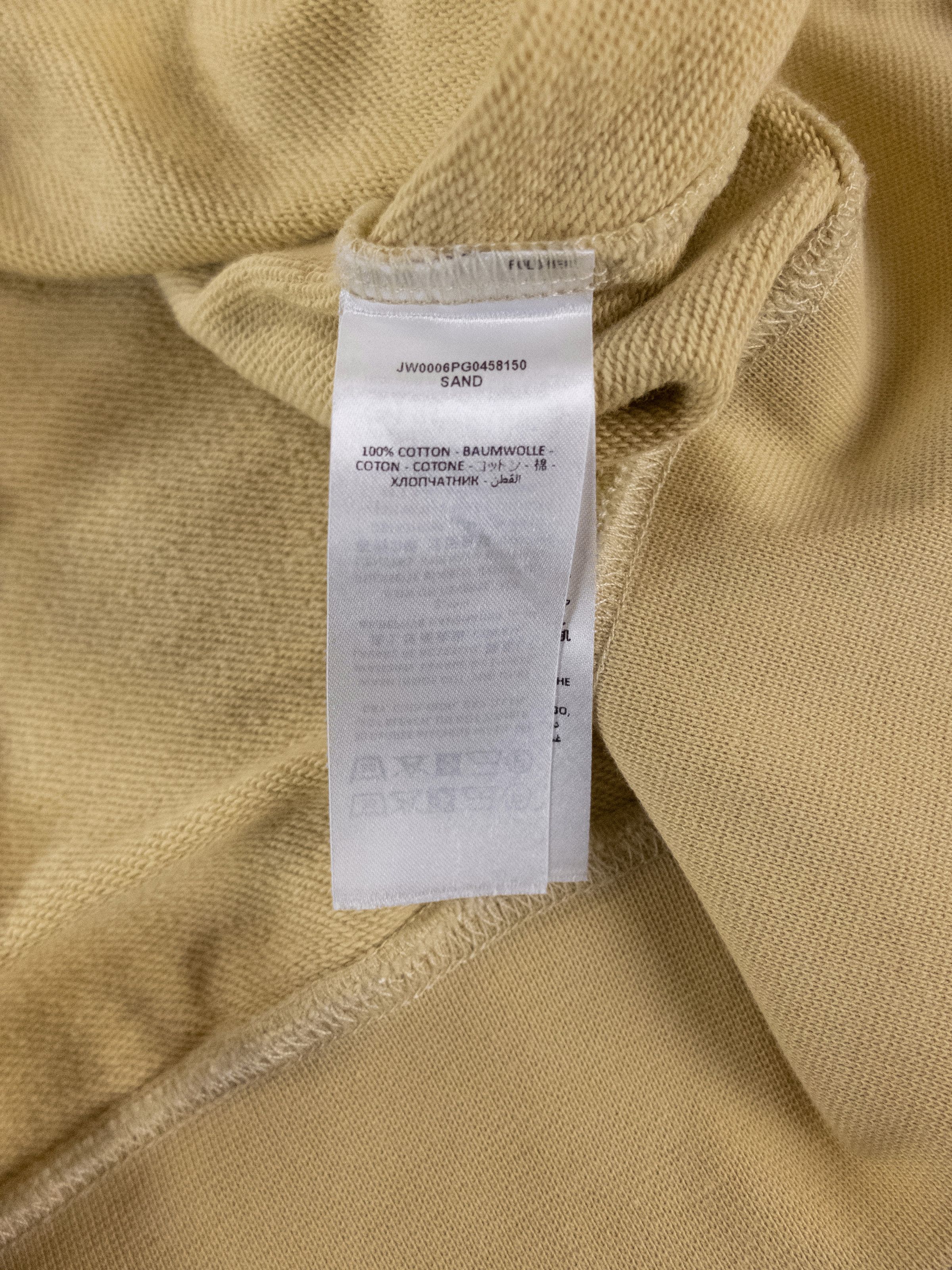 JW Anderson JW. ANDERSON yellow checkered sleeve logo sweatshirt Large Size US L / EU 52-54 / 3 - 7 Thumbnail
