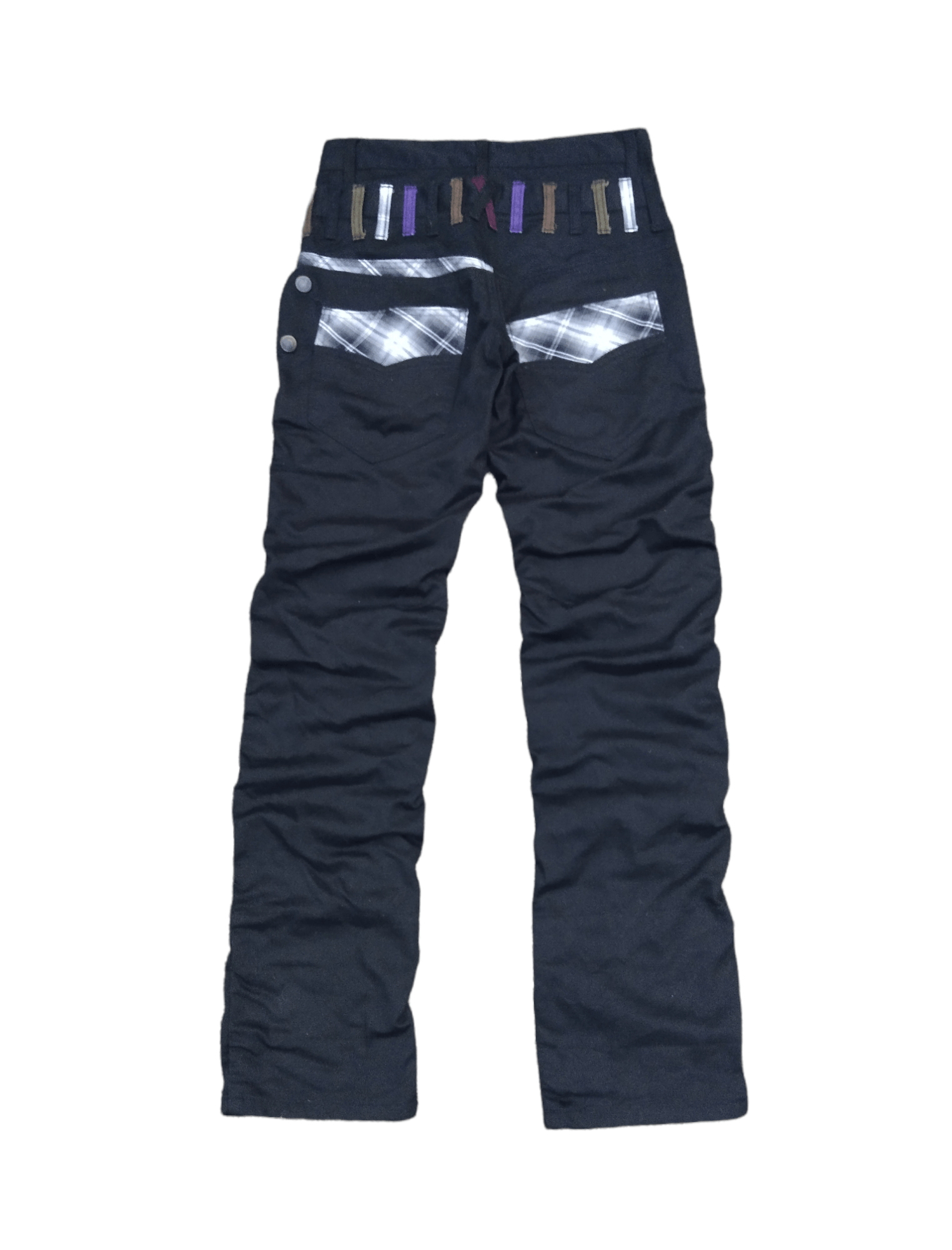 Japanese Brand JAPANESE TOKYO FASHION NYLAUS DOUBLE BACK POCKET PANTS Size US 28 / EU 44 - 2 Thumbnail