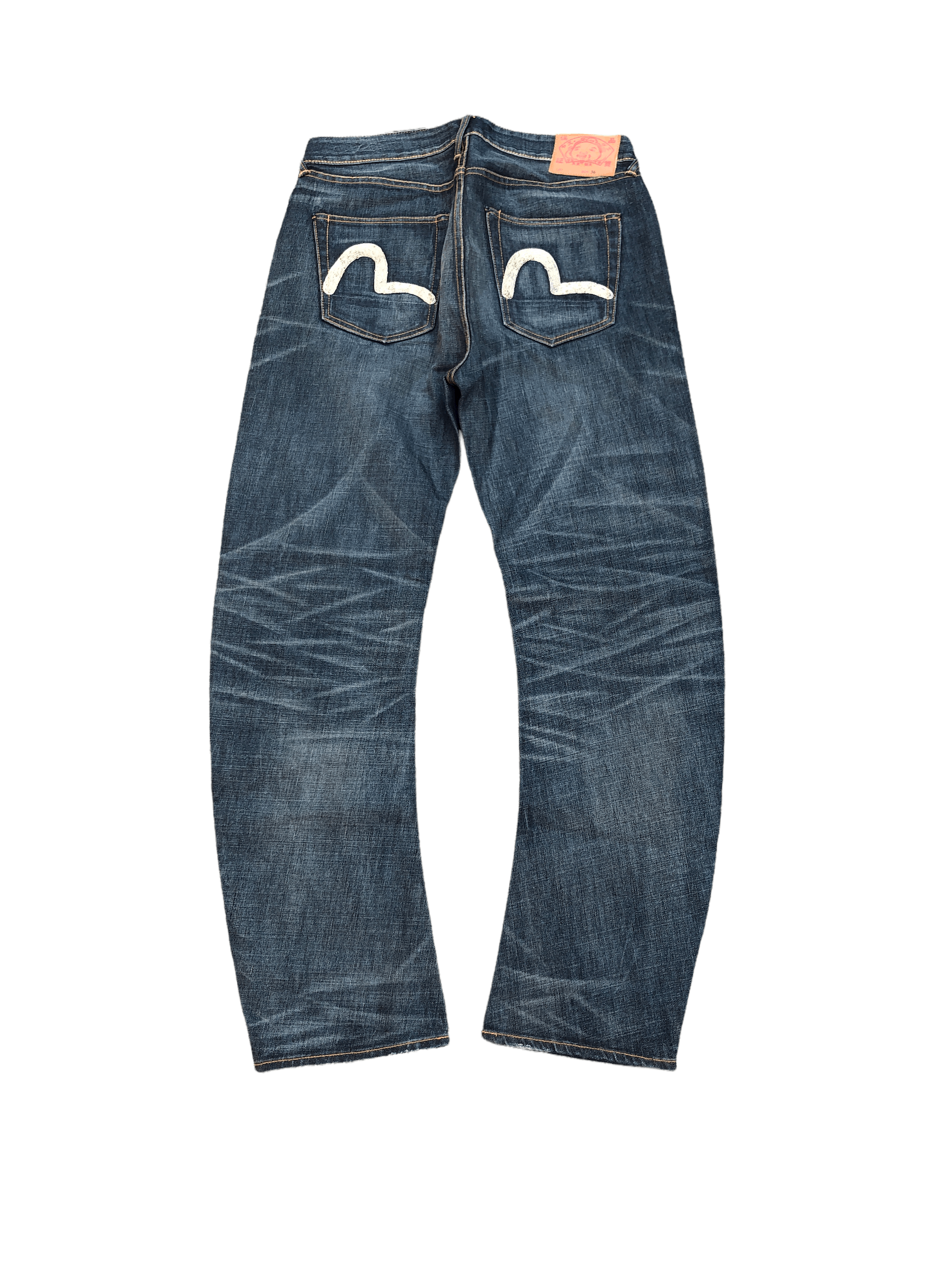 Evisu RARE Evisu Embroidered Jeans Size 36 Curved Leg Denim Size US 36 / EU 52 - 12 Thumbnail