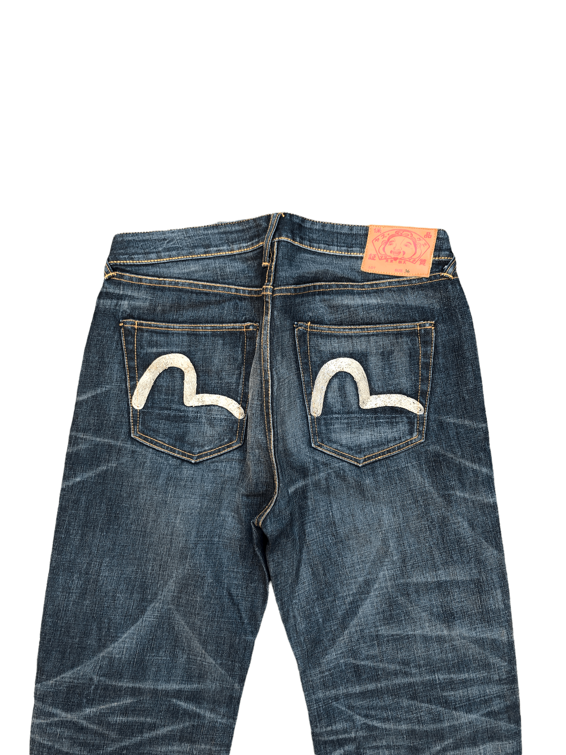 Evisu RARE Evisu Embroidered Jeans Size 36 Curved Leg Denim Size US 36 / EU 52 - 14 Thumbnail