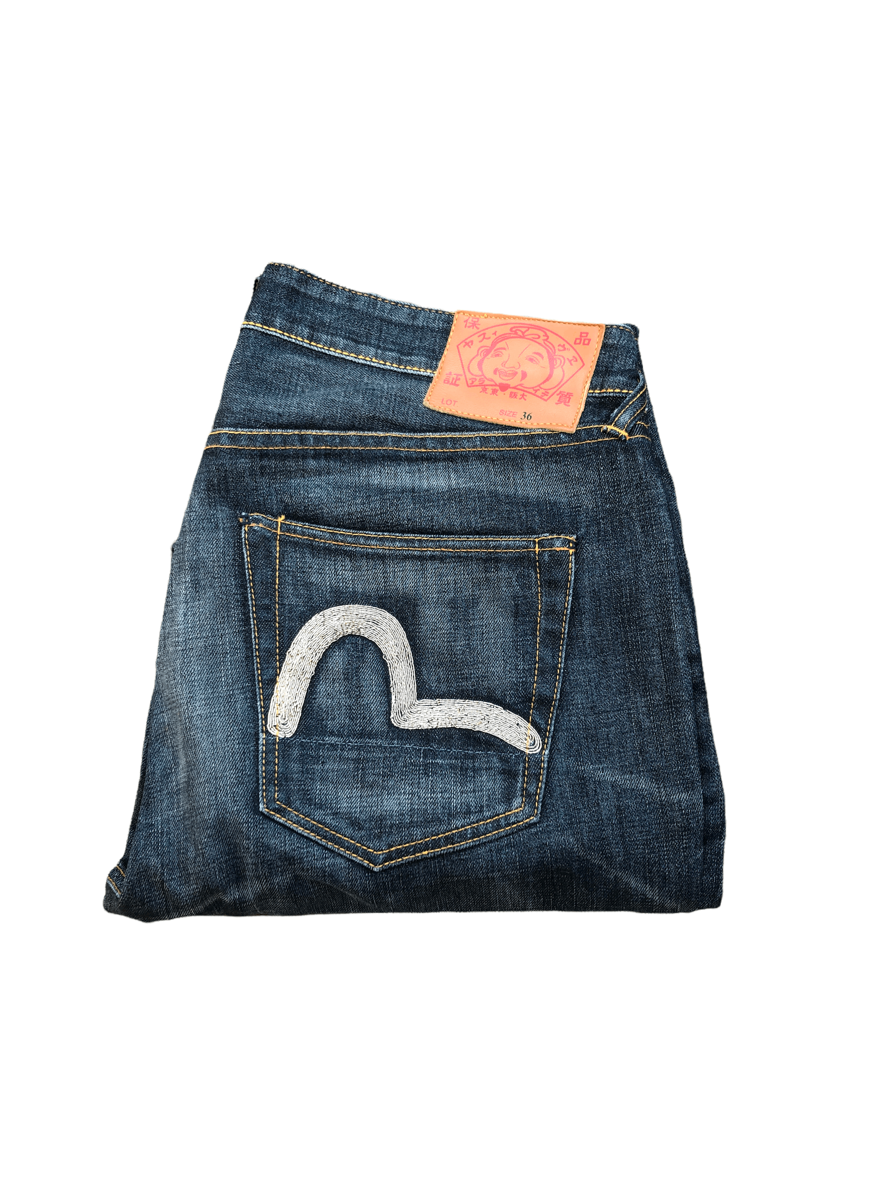 Evisu RARE Evisu Embroidered Jeans Size 36 Curved Leg Denim Size US 36 / EU 52 - 7 Thumbnail