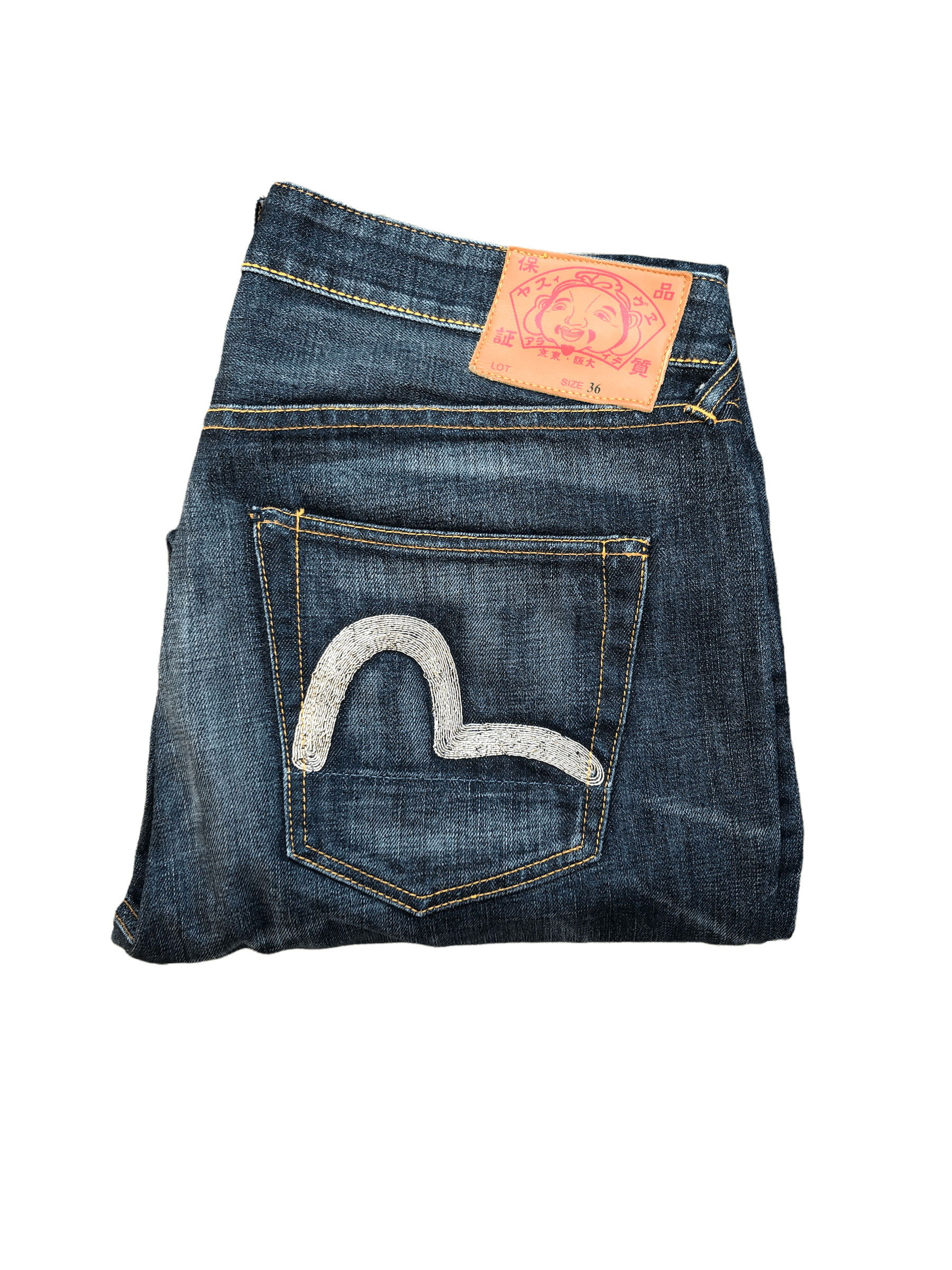 Evisu RARE Evisu Embroidered Jeans Size 36 Curved Leg Denim Size US 36 / EU 52 - 8 Thumbnail