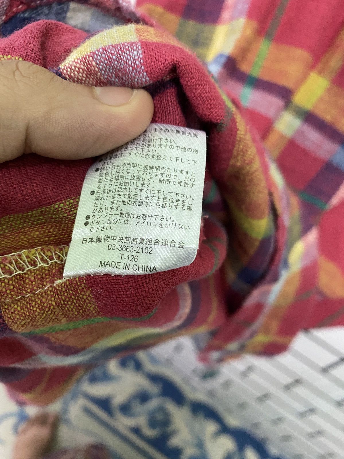 Designer × Japanese Brand × Vintage Flannel TRVEY Girl Multicolour inspired Needles Size US S / EU 44-46 / 1 - 14 Thumbnail