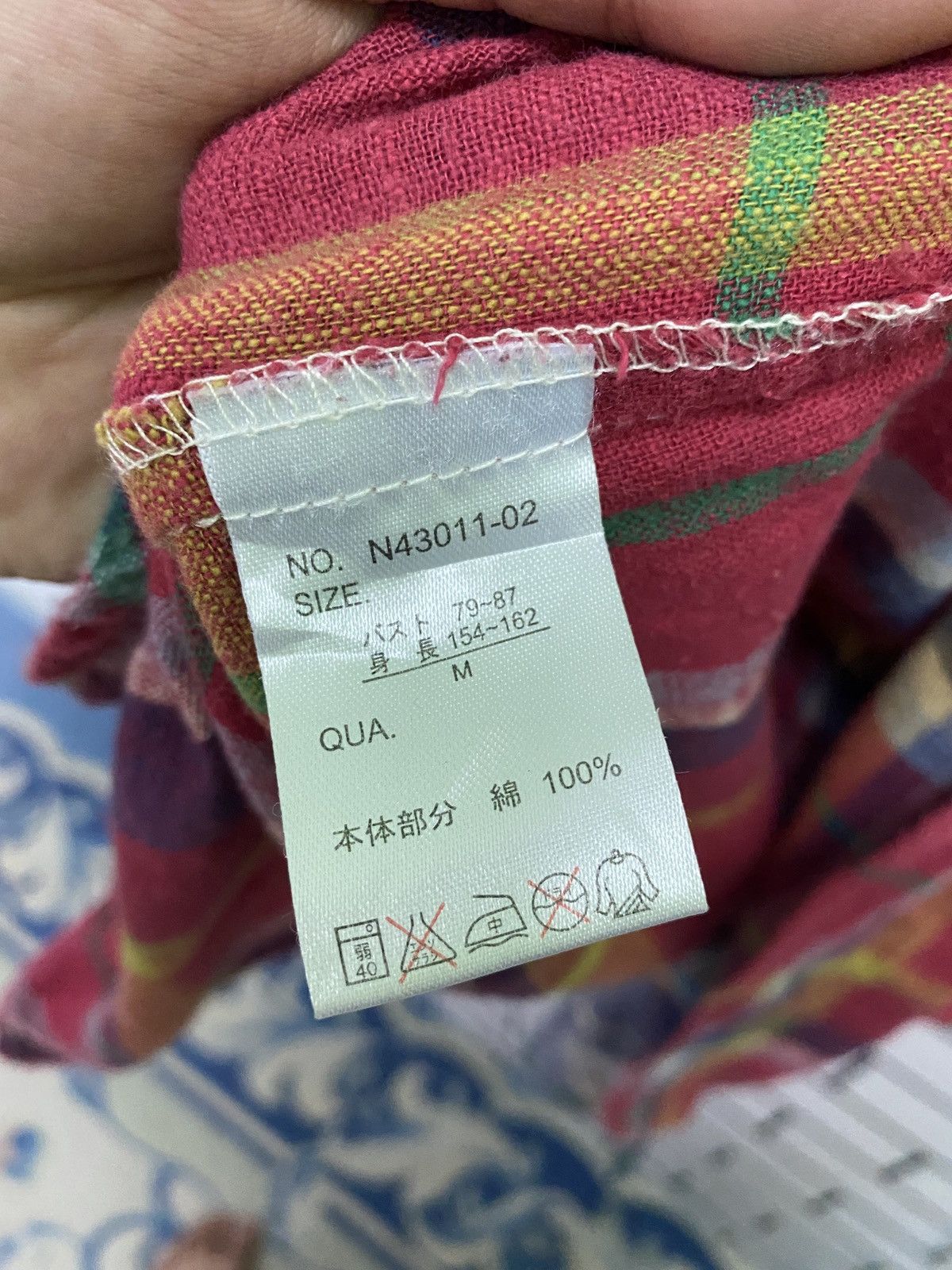 Designer × Japanese Brand × Vintage Flannel TRVEY Girl Multicolour inspired Needles Size US S / EU 44-46 / 1 - 13 Thumbnail