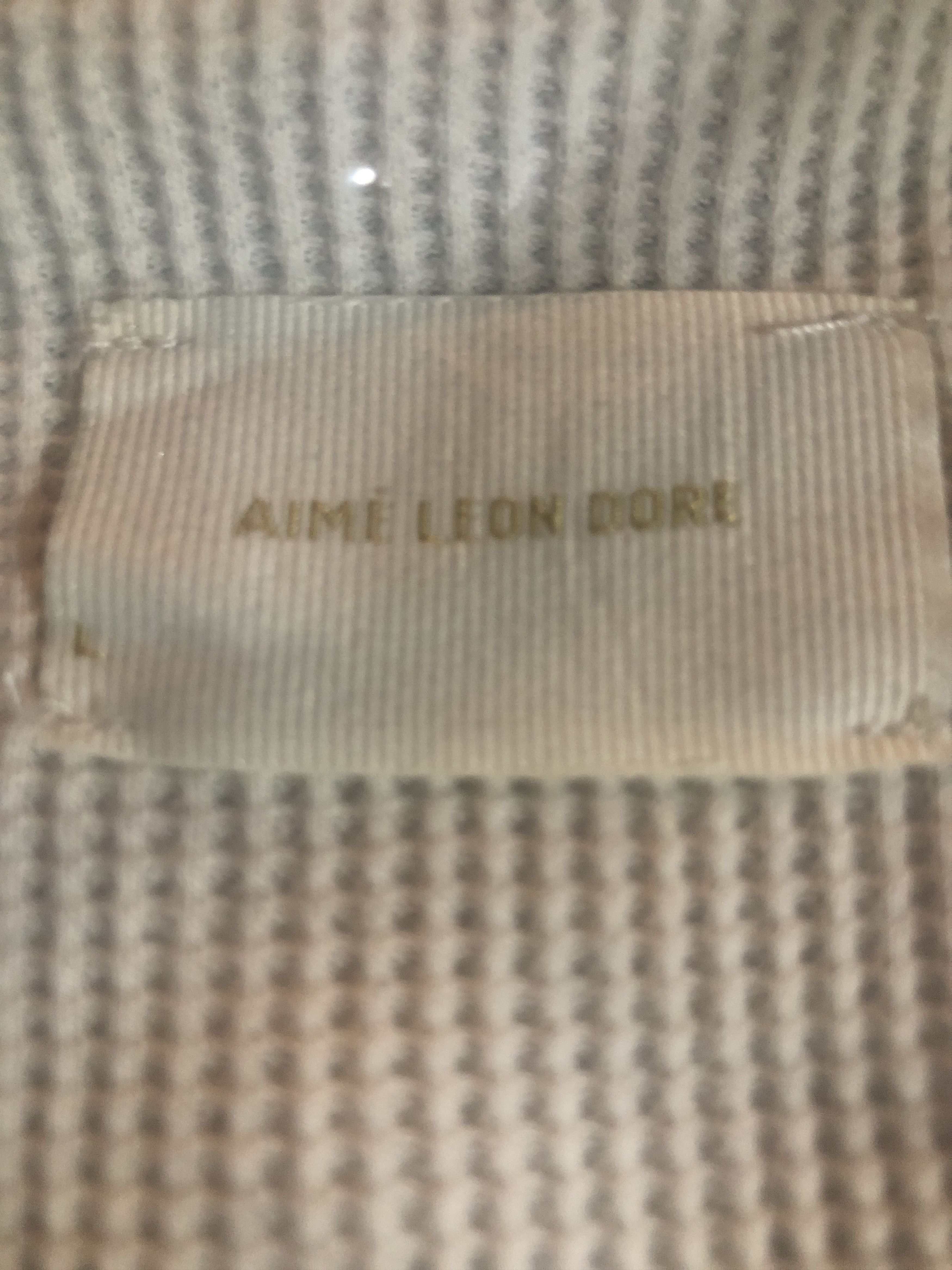 Aime Leon Dore New Aime Leon Dore Uniform Thermal Cardigan terry cotton Size US L / EU 52-54 / 3 - 5 Thumbnail