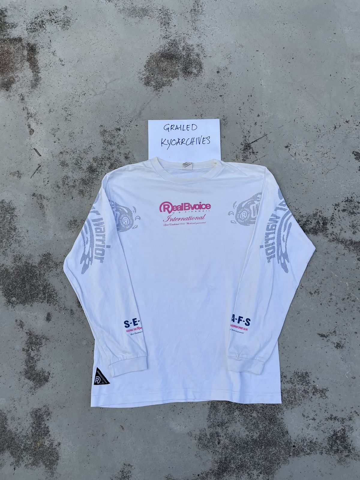 Japanese Brand R34 WHITE LONG SLEEVE Size US M / EU 48-50 / 2 - 1 Thumbnail