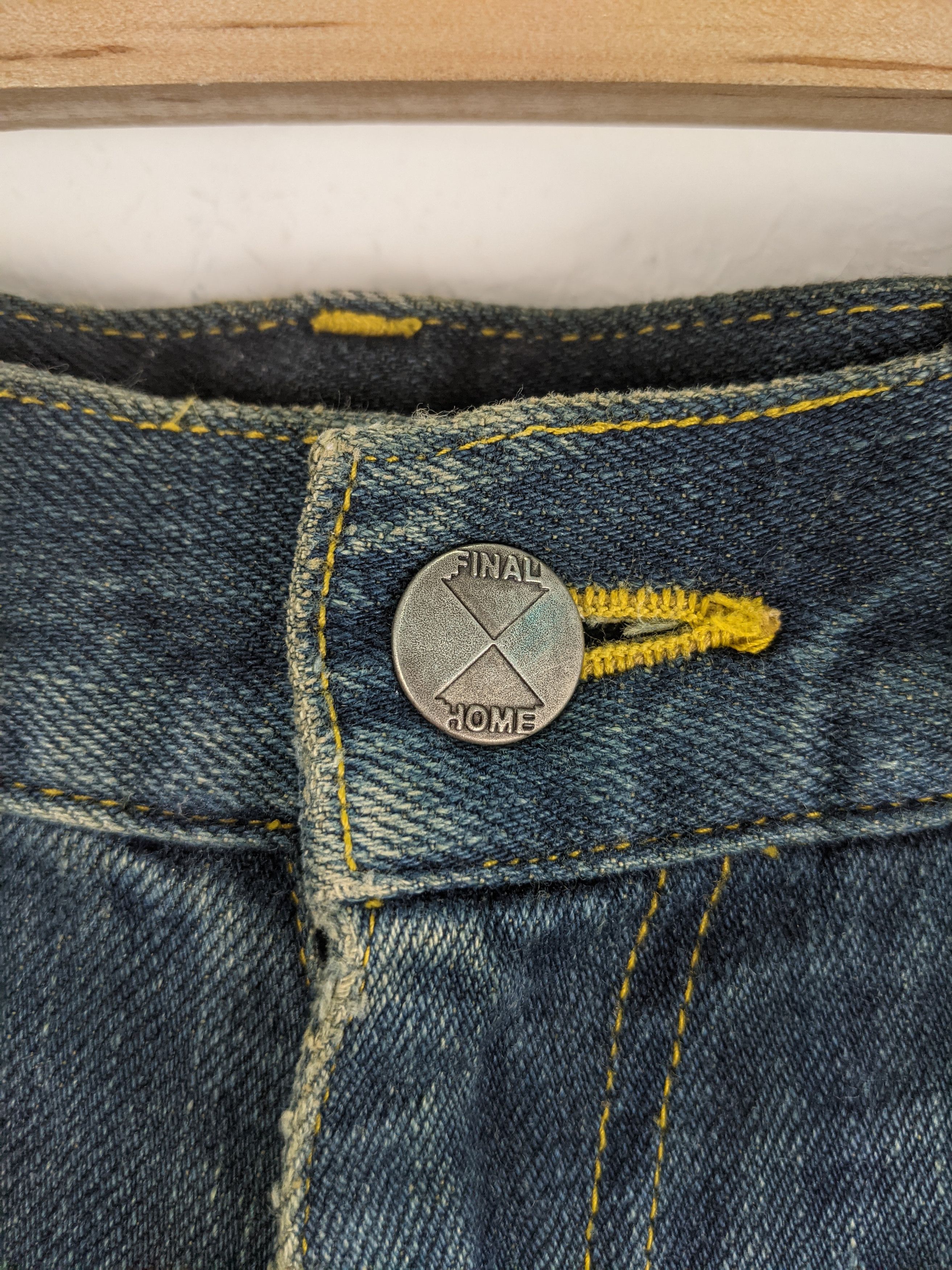 Final Home × Issey Miyake Final Home Zipper Jeans Size US 32 / EU 48 - 5 Thumbnail