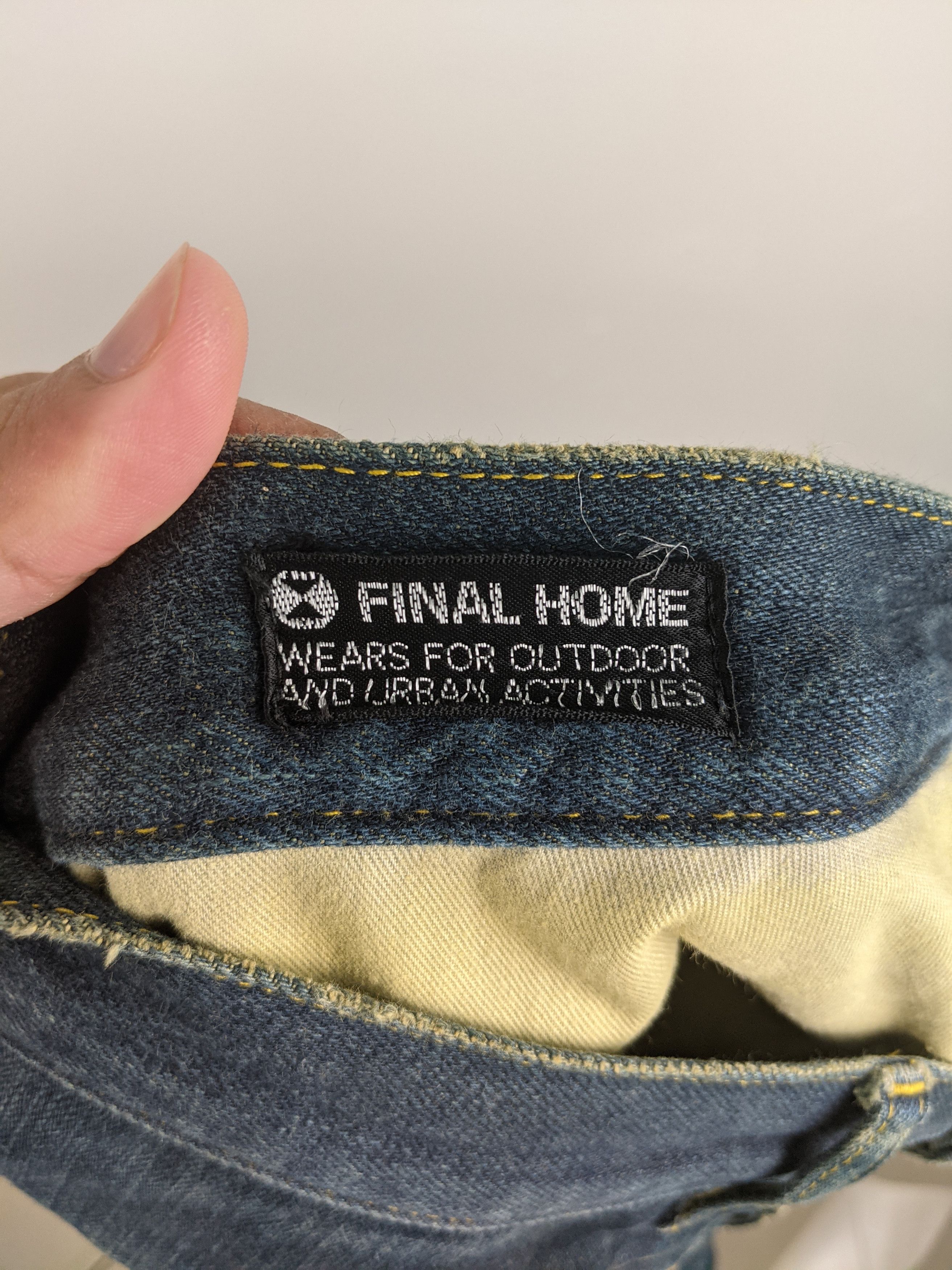 Final Home × Issey Miyake Final Home Zipper Jeans Size US 32 / EU 48 - 6 Thumbnail