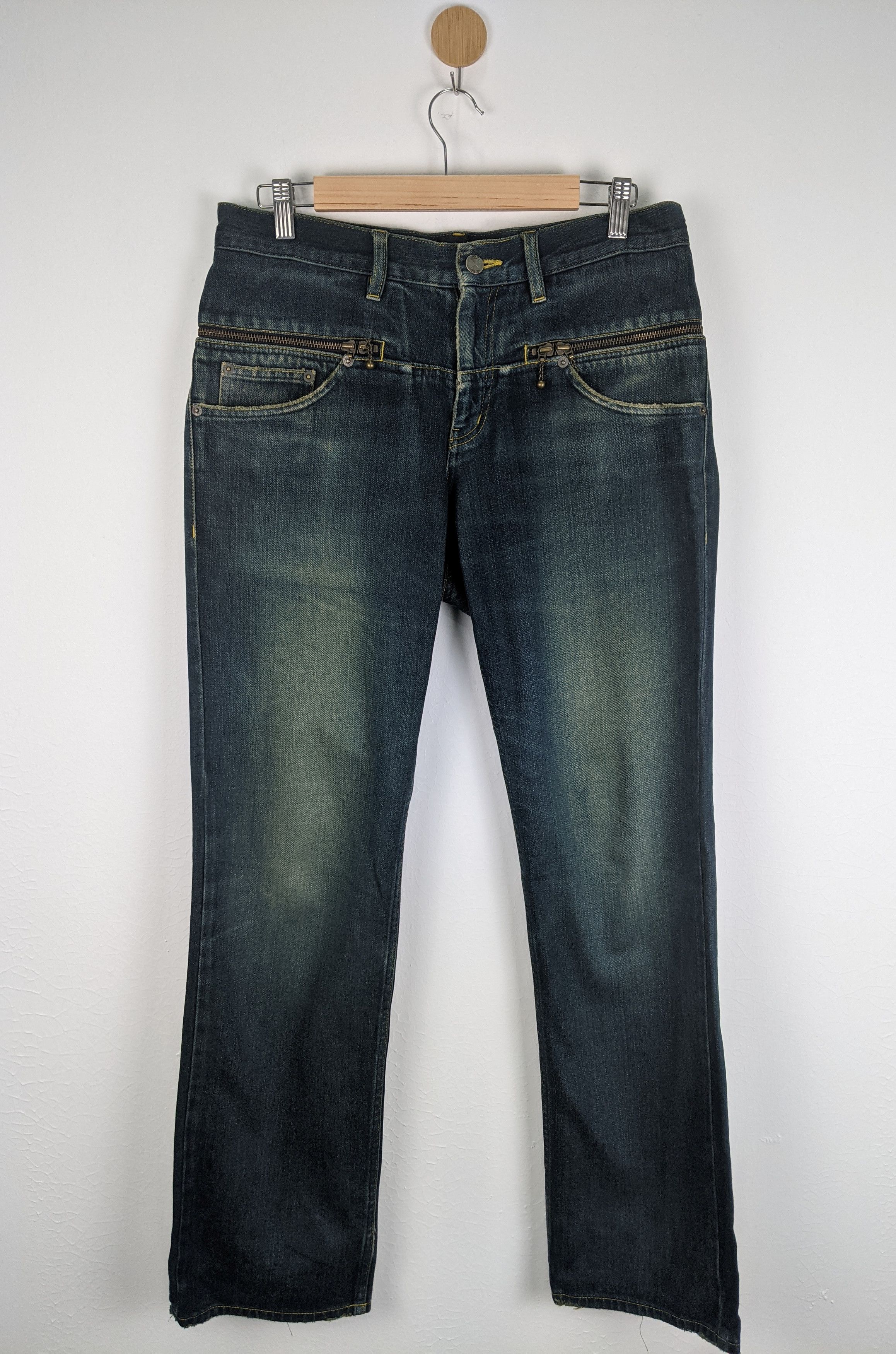 Final Home × Issey Miyake Final Home Zipper Jeans Size US 32 / EU 48 - 1 Thumbnail