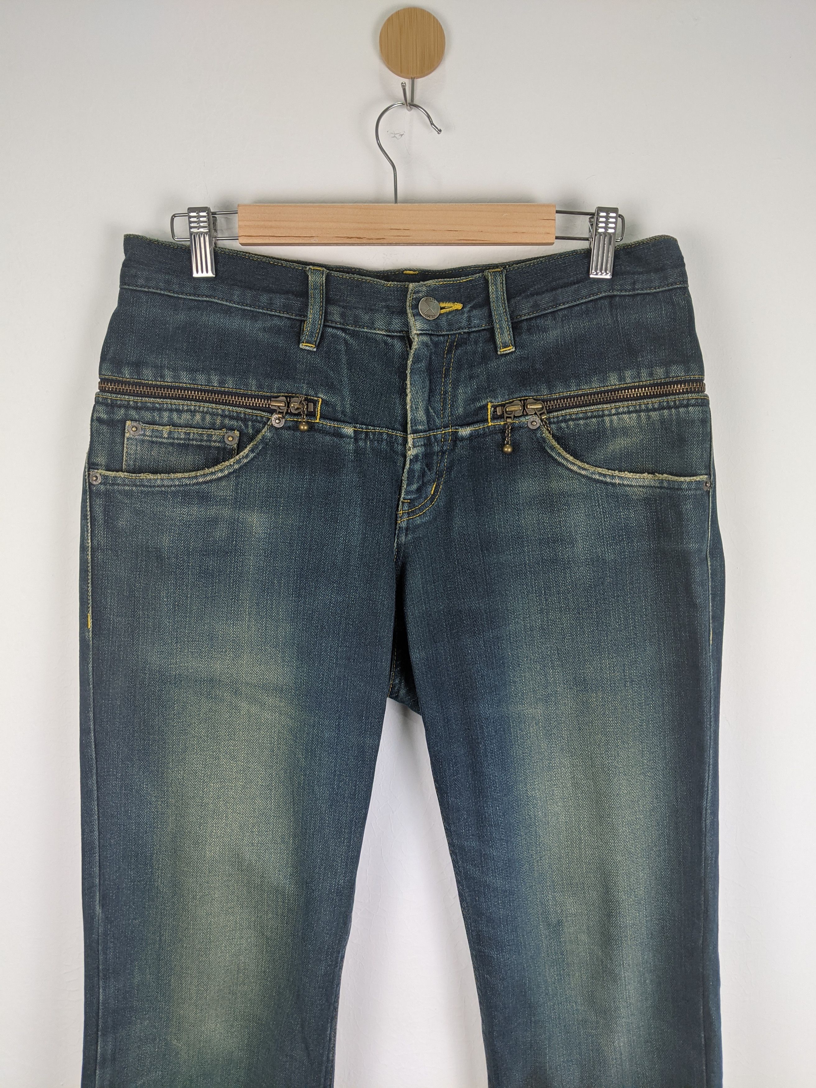 Final Home × Issey Miyake Final Home Zipper Jeans Size US 32 / EU 48 - 3 Thumbnail