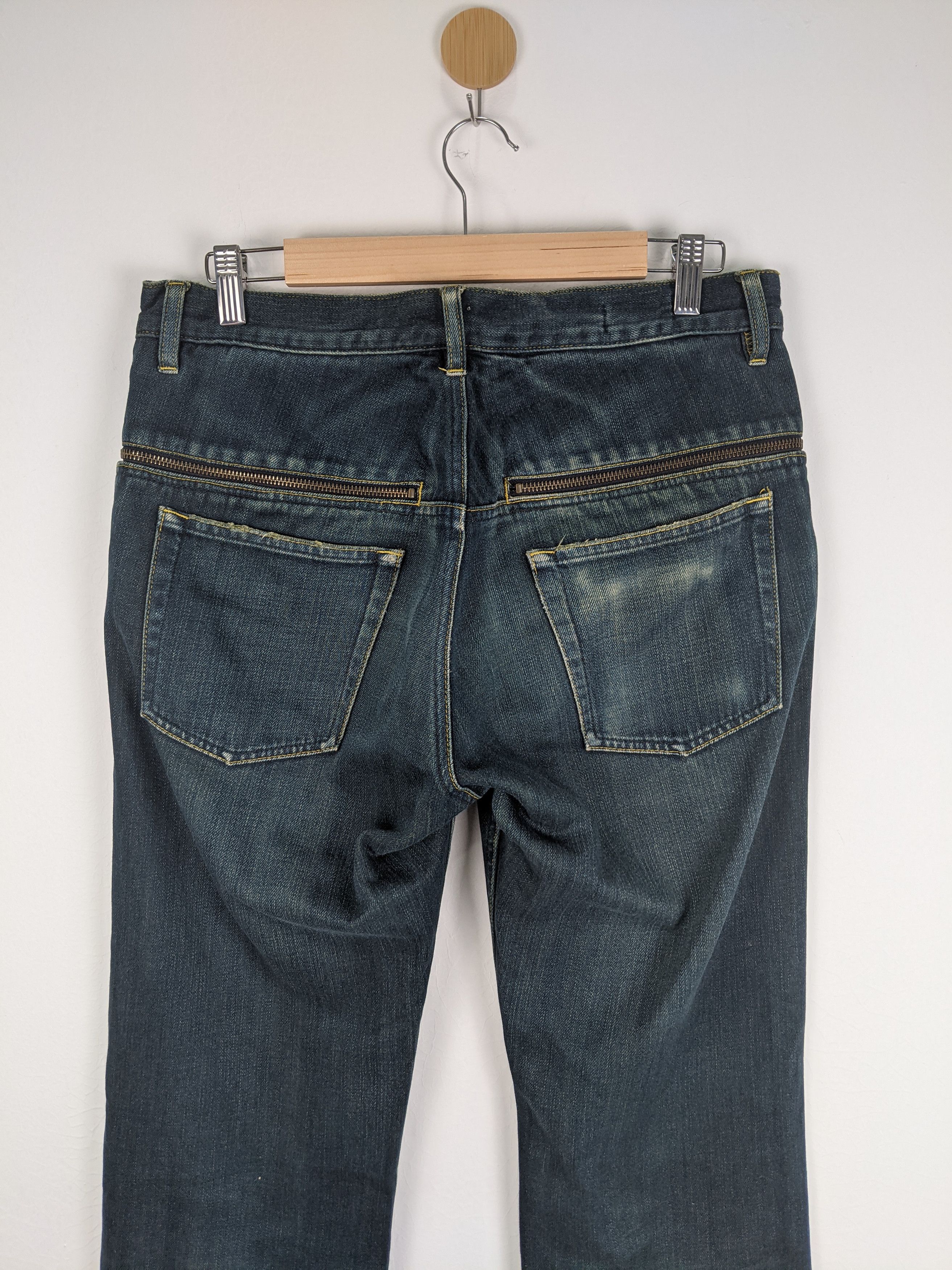 Final Home × Issey Miyake Final Home Zipper Jeans Size US 32 / EU 48 - 4 Thumbnail