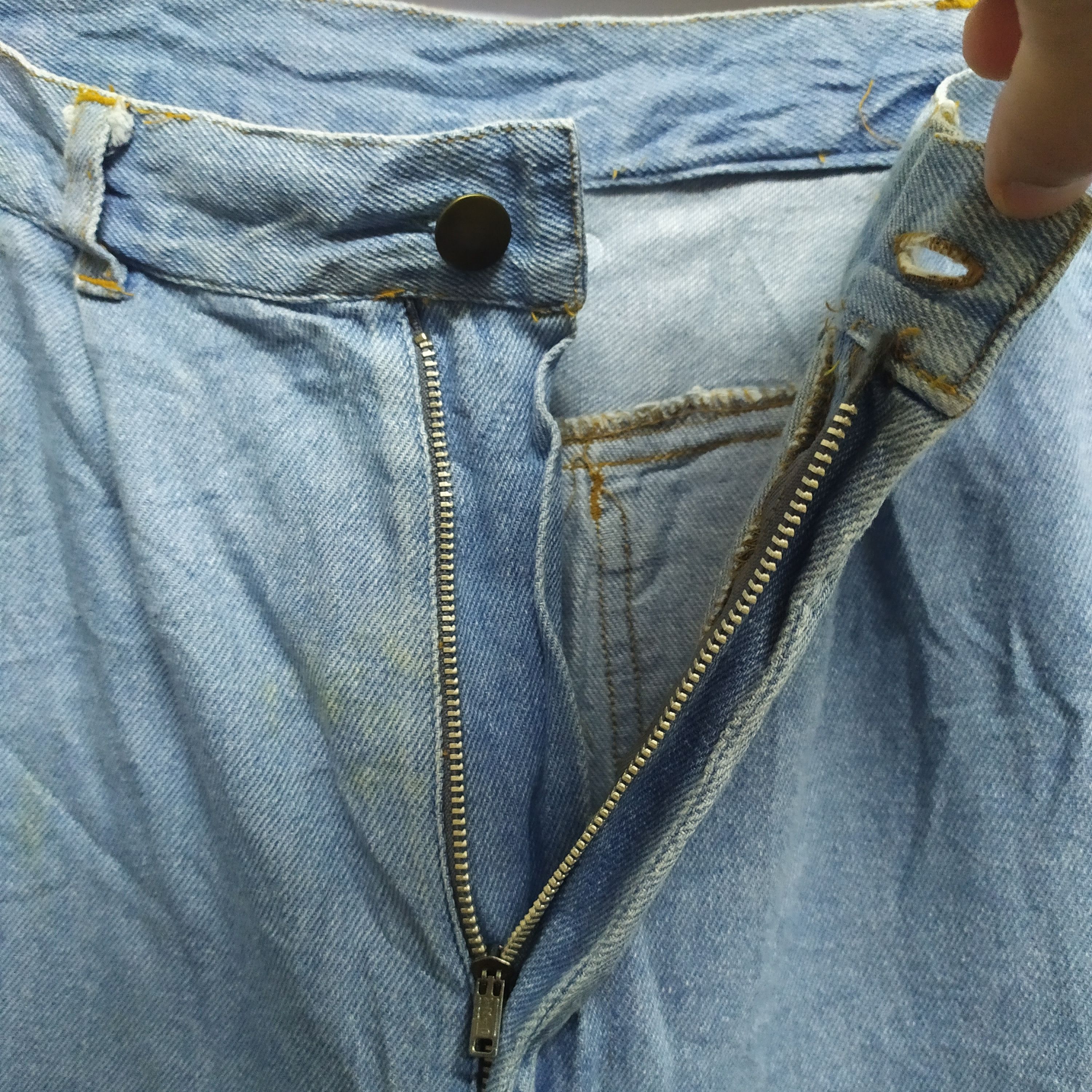Japanese Brand × StraightFaded JAPANESE BRAND JEANS CARGO PANTS MULTIPOCKET TACTICAL Size US 32 / EU 48 - 9 Thumbnail