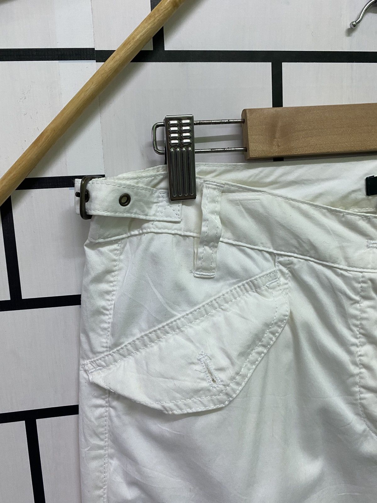 J.Crew Cargo Multipocket White J.CREW Parachute Light Pants Size US 30 / EU 46 - 12 Thumbnail
