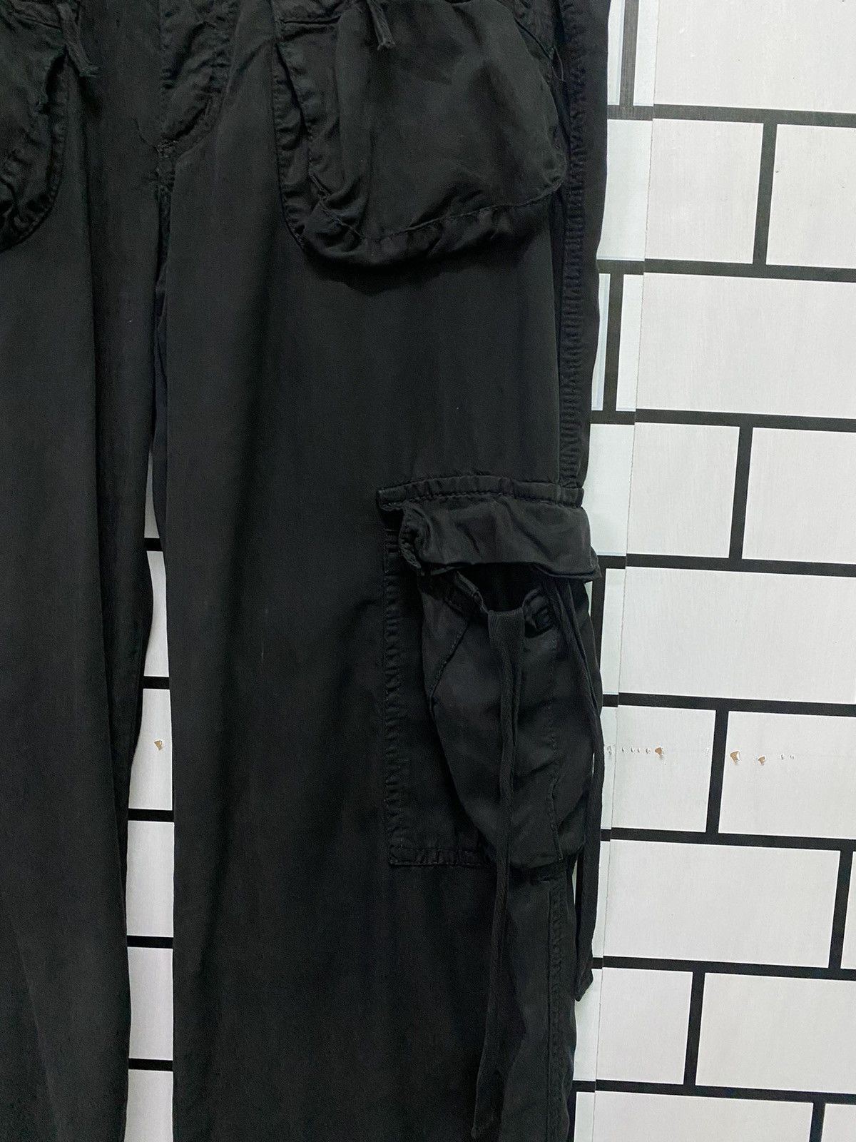Designer × Guess CARGO GUESS MULTIPOCKET LOW RISE NYLON PANTS Size US 34 / EU 50 - 7 Thumbnail