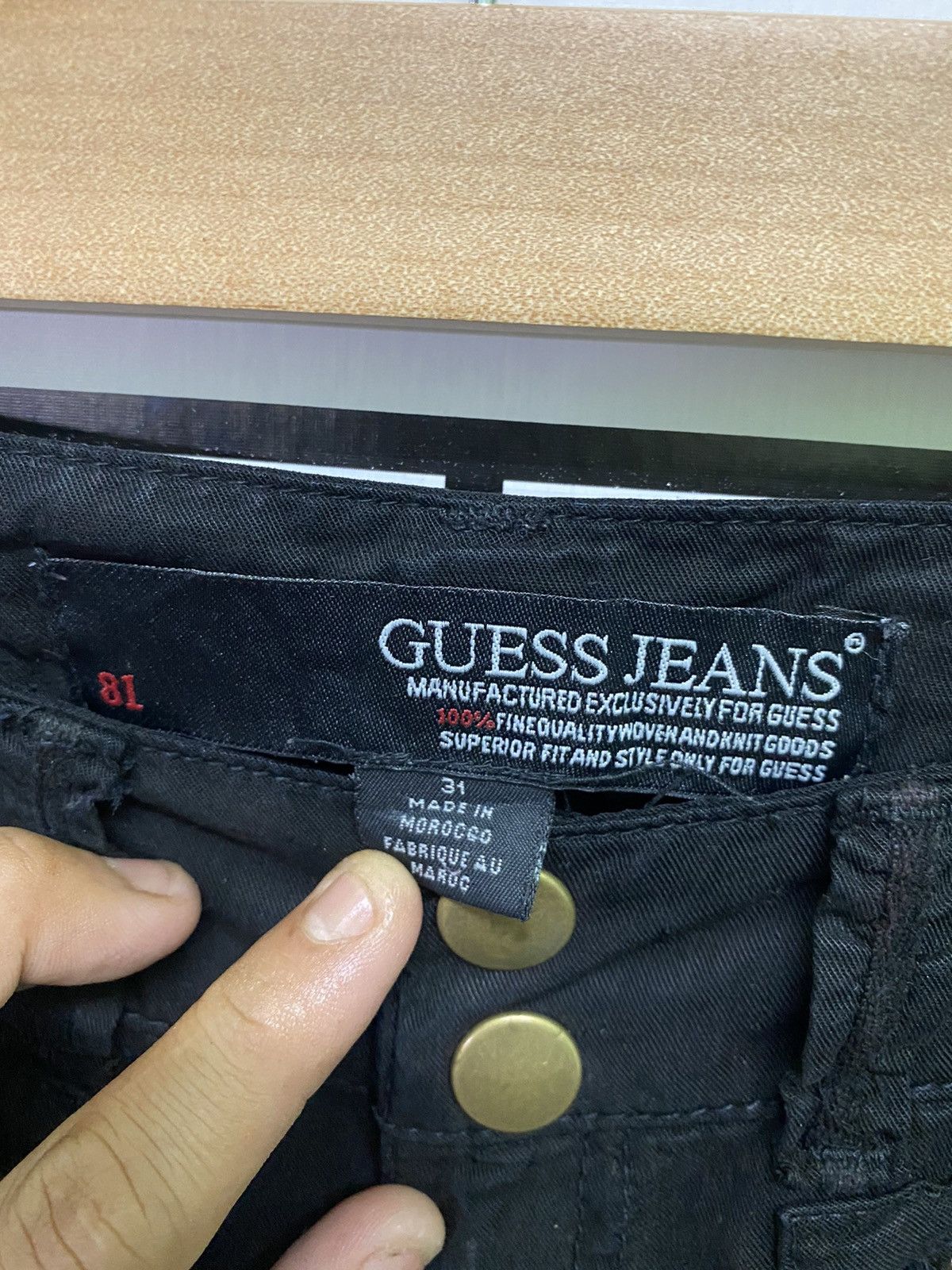 Designer × Guess CARGO GUESS MULTIPOCKET LOW RISE NYLON PANTS Size US 34 / EU 50 - 11 Thumbnail