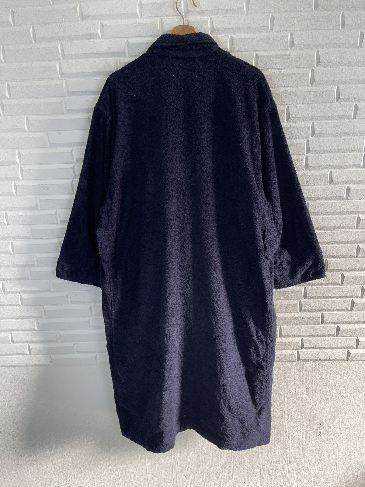 Comme des Garcons Homme 🔥AD2000 Robe de Chambre CDG Shearling Long Coat Winter Size US L / EU 52-54 / 3 - 6 Thumbnail