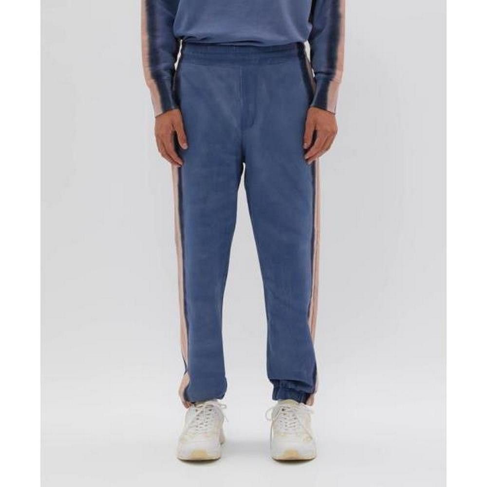 image of Msgm Blue Tie Dye Cotton Sweat Pants Jogger Medium Italy, Men's (Size 32)