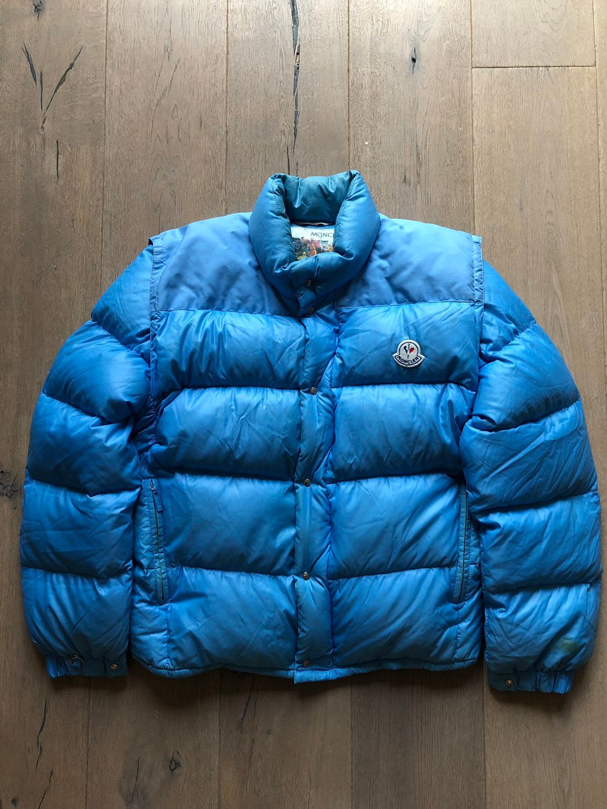 Moncler Moncler 80s Puffer Down Removable Sleeves Jacket | Grailed