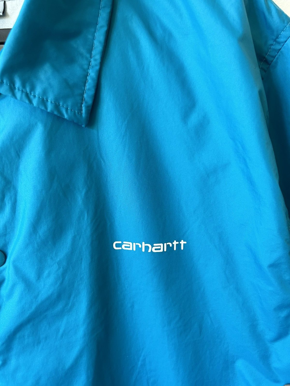 Carhartt × Vintage CARHARTT SCRIPT COATH JACKET OVERSIZE BOXY CENTER LOGO Size US L / EU 52-54 / 3 - 5 Thumbnail
