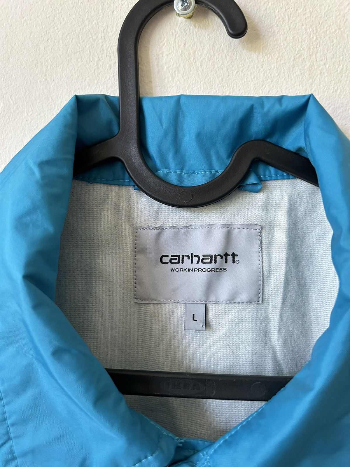 Carhartt × Vintage CARHARTT SCRIPT COATH JACKET OVERSIZE BOXY CENTER LOGO Size US L / EU 52-54 / 3 - 6 Thumbnail