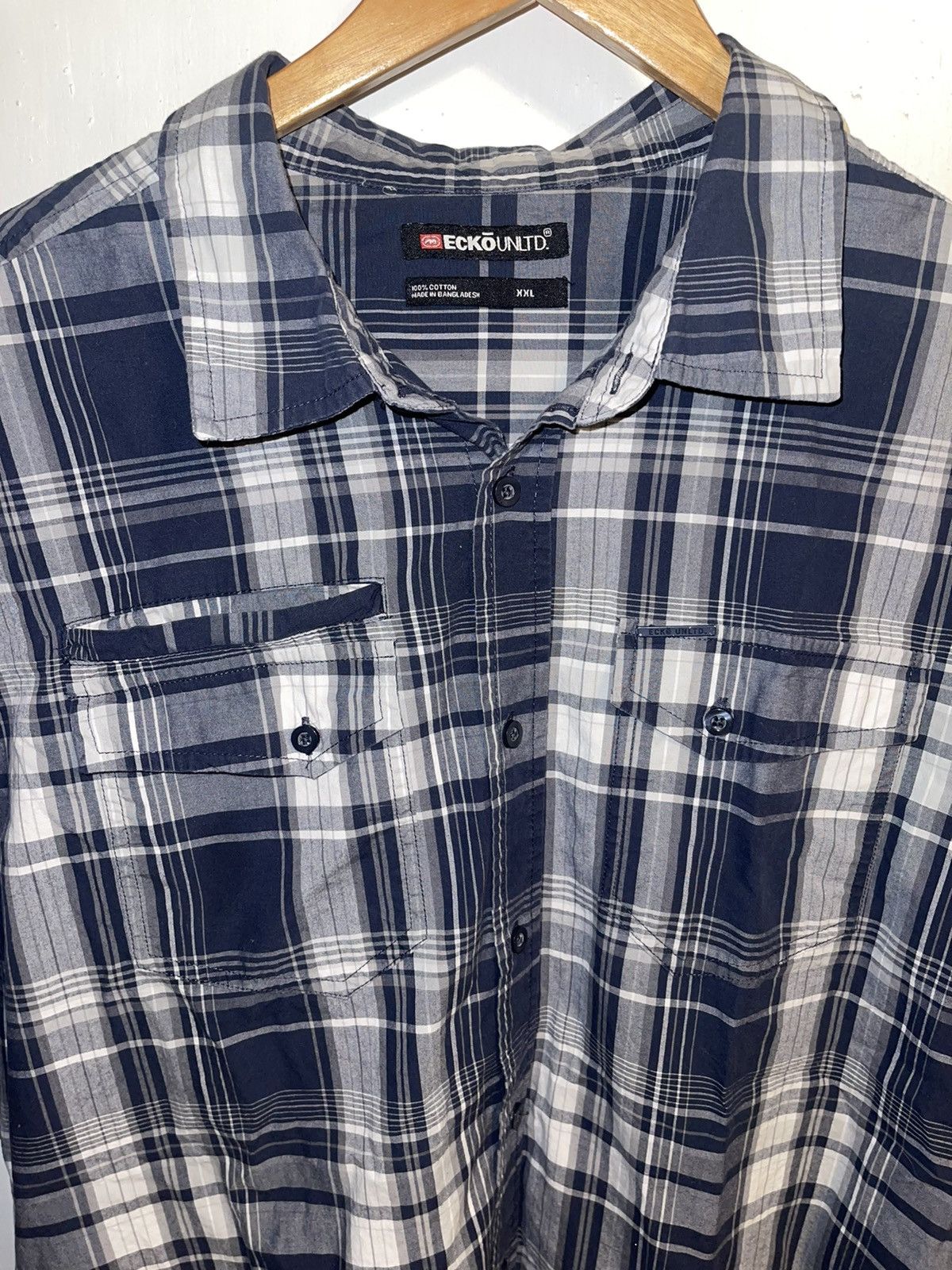 Ecko Unltd. Vintage Ecko Button Down Shirt Size US XXL / EU 58 / 5 - 3 Thumbnail