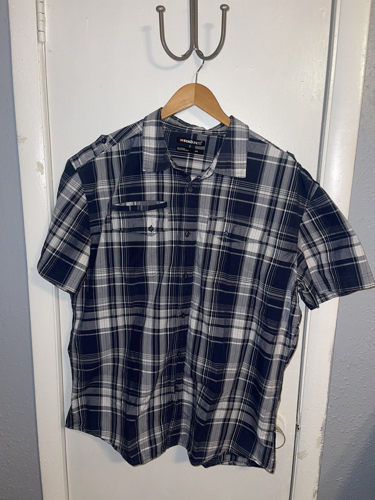 Ecko Unltd. Vintage Ecko Button Down Shirt Size US XXL / EU 58 / 5 - 1 Thumbnail
