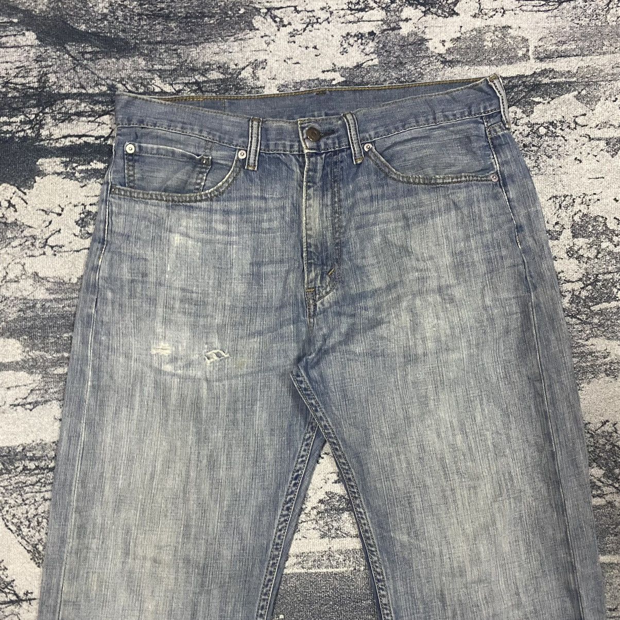 Jean × Levi's × Vintage Vintage Levis 505 Faded Distressed Denim Jeans Size US 34 / EU 50 - 2 Thumbnail